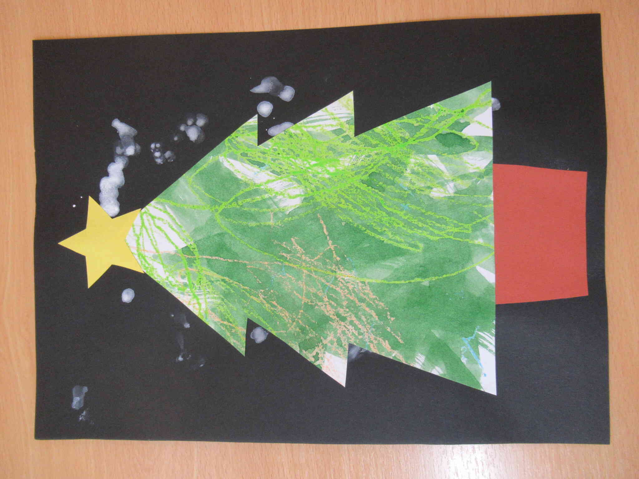 素敵なツリーになりましたよ。