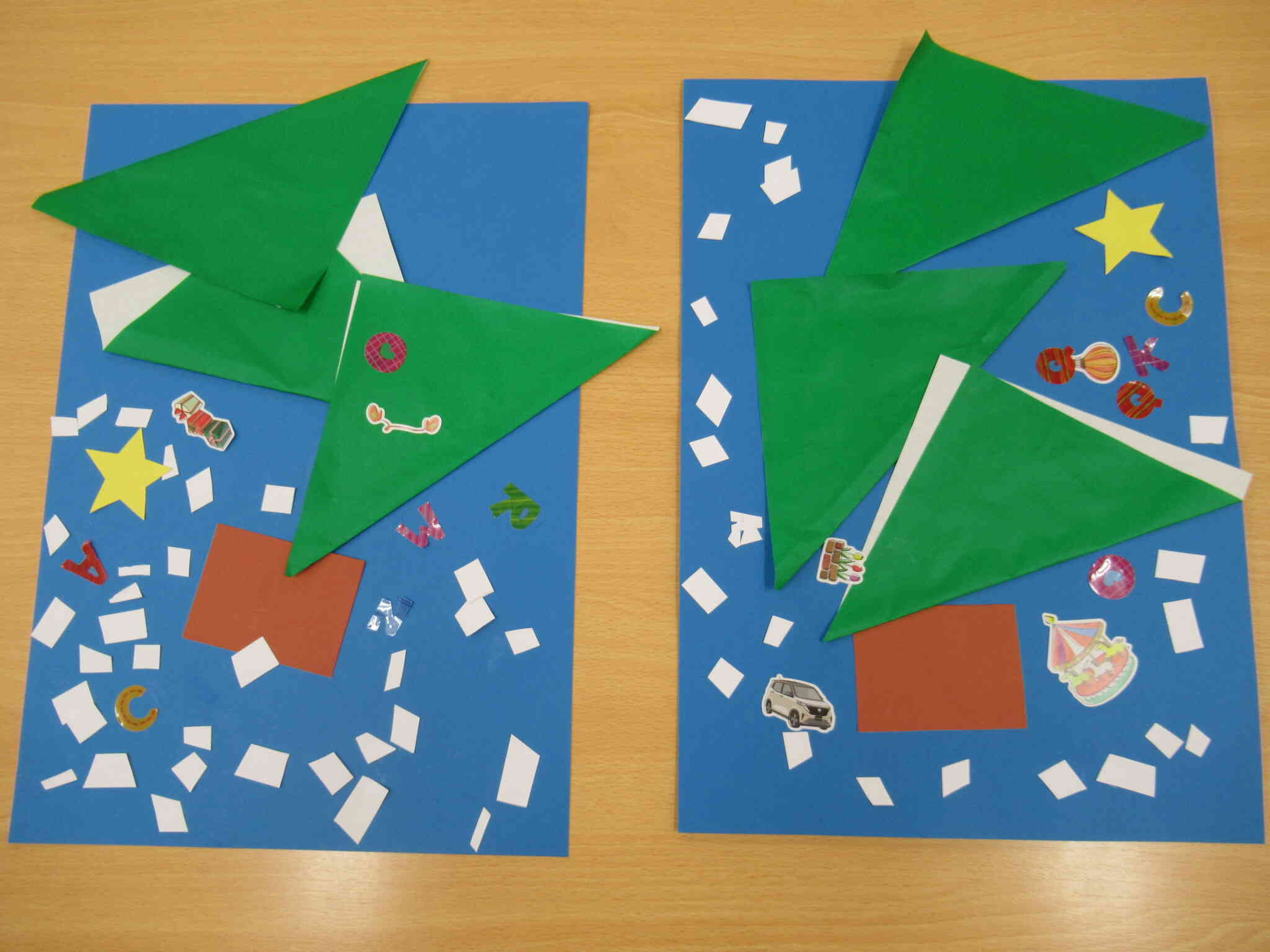 お部屋が楽しくなる製作が完成しました！