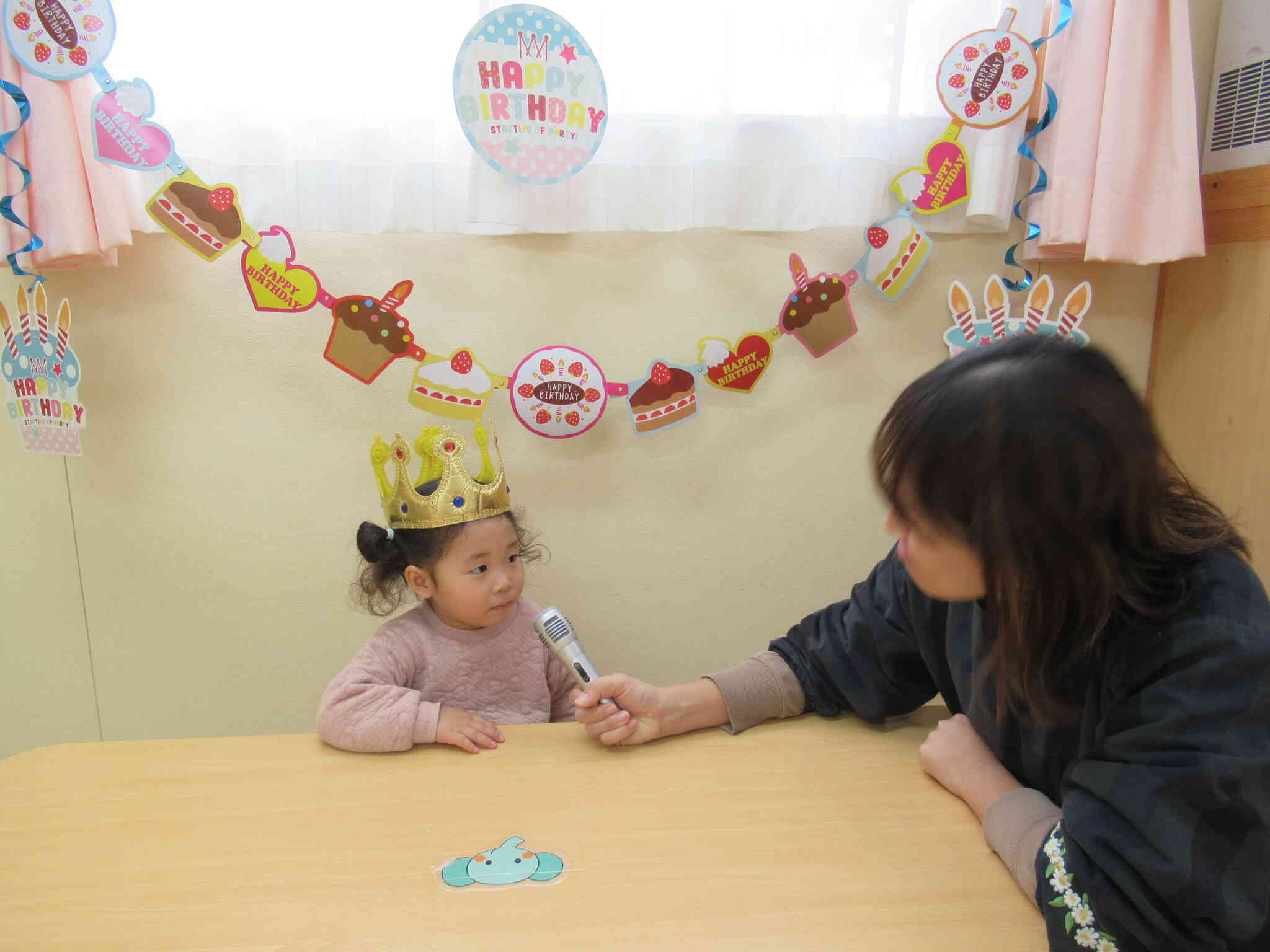 １月生まれの誕生会