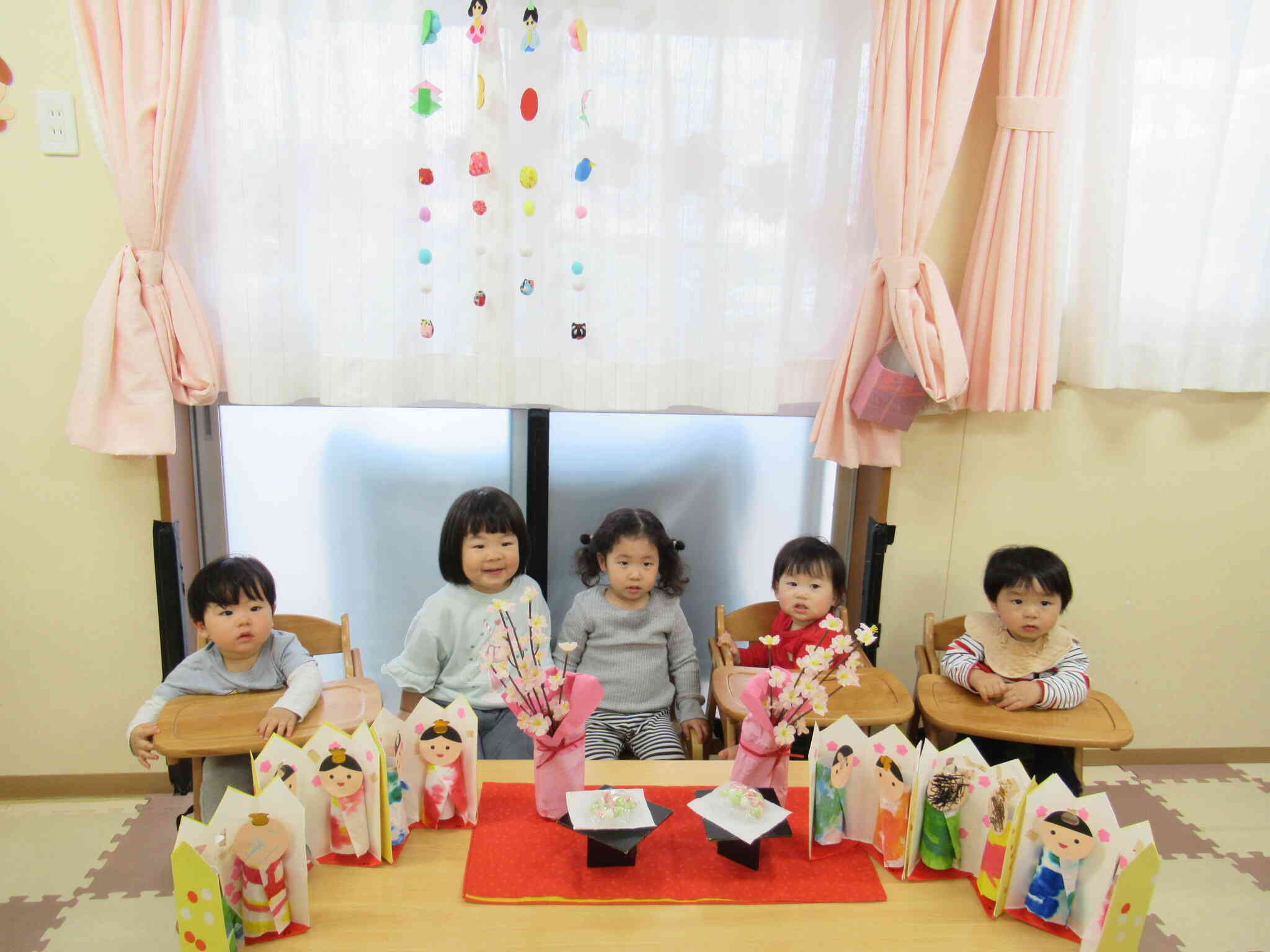 ひなまつり製作したよ