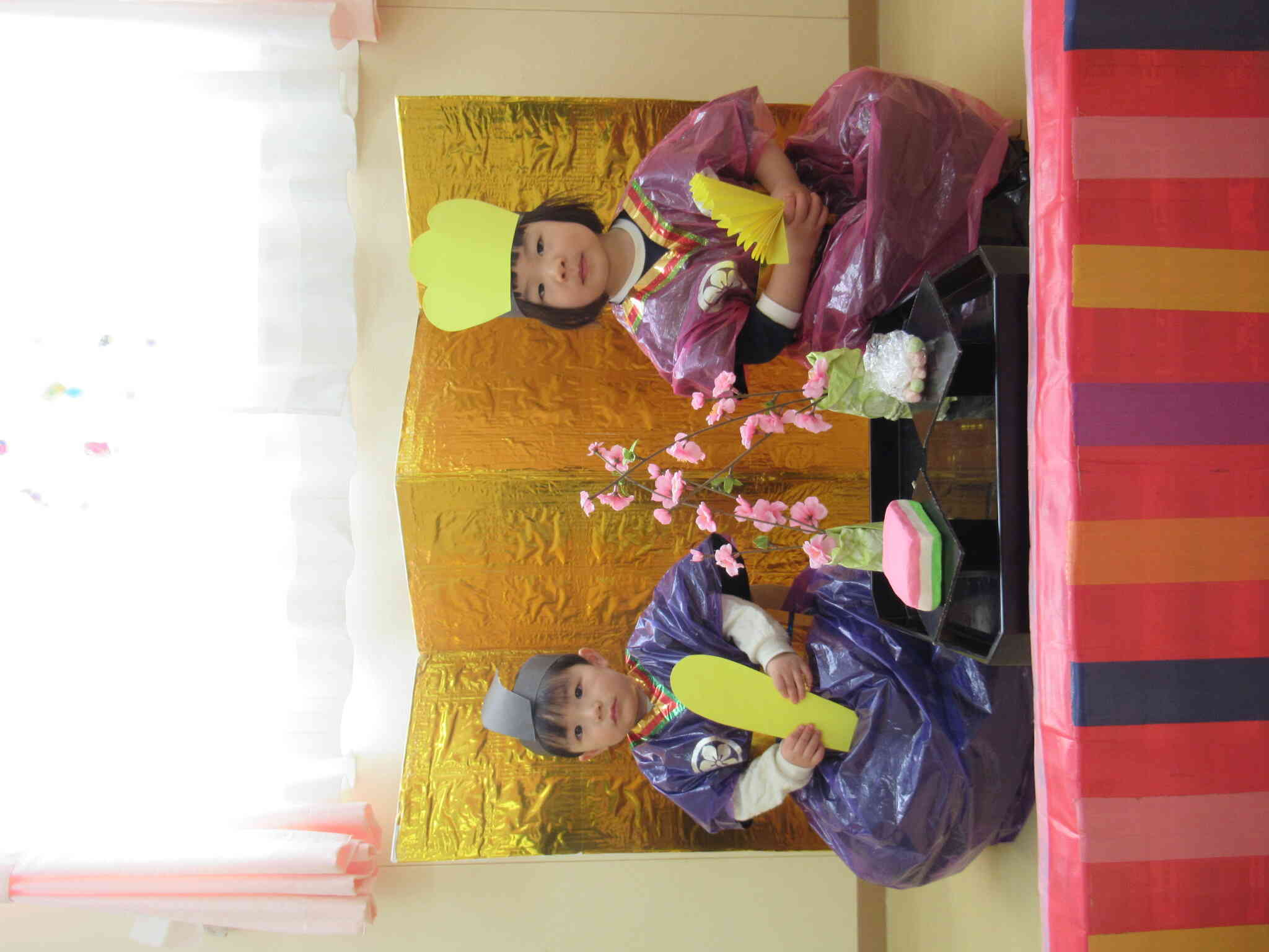 おだいり様とおひな様～１、２歳児さん～