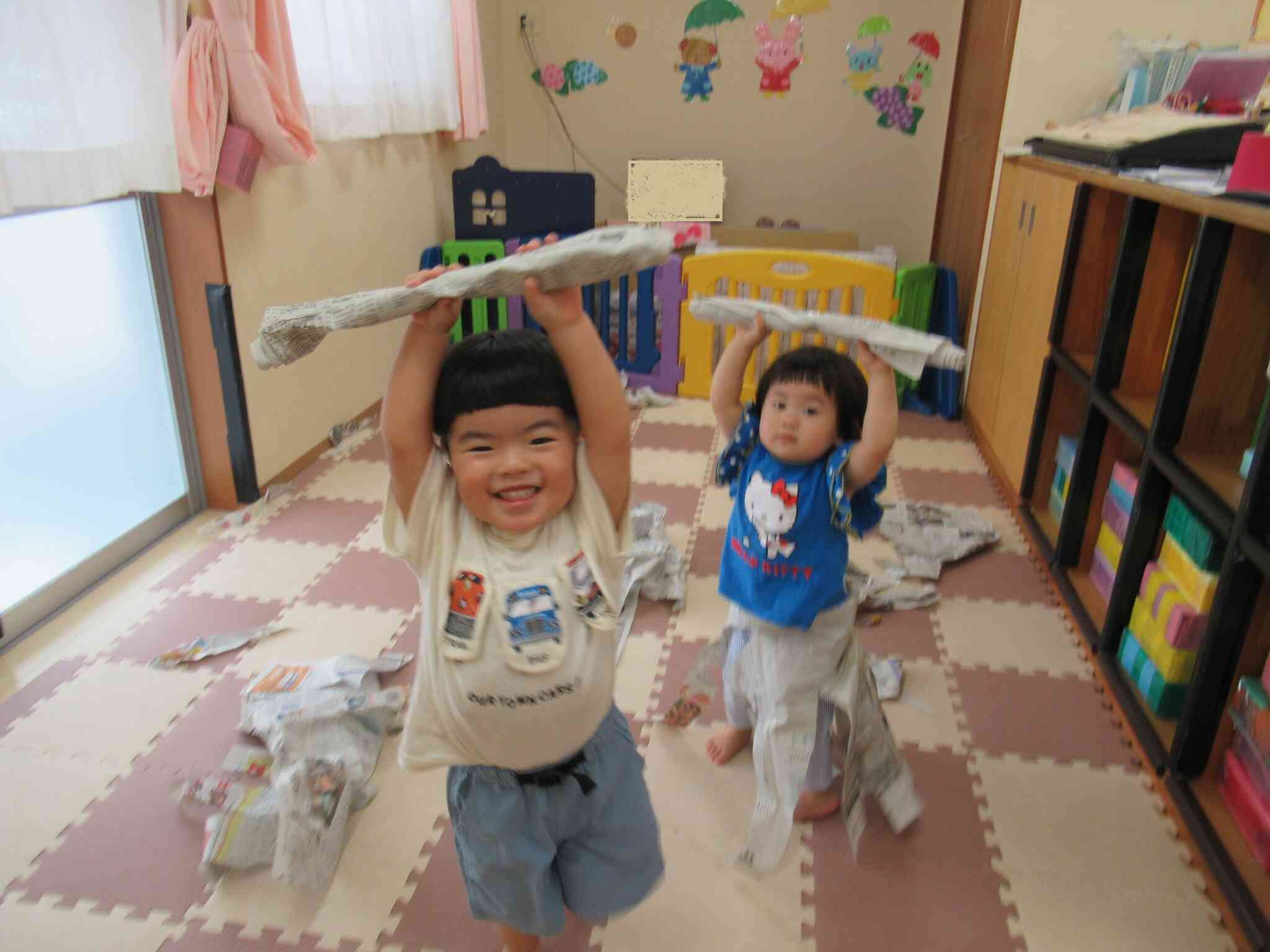 今度は体操！