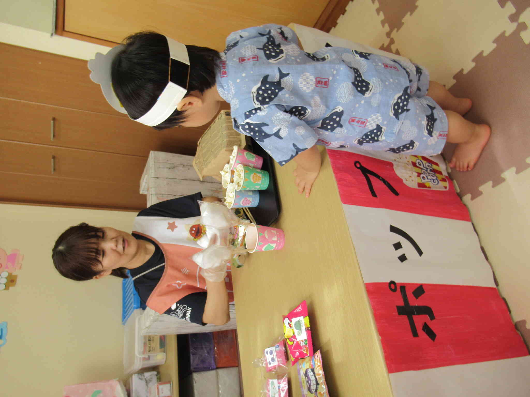 少し遅れた夏まつり