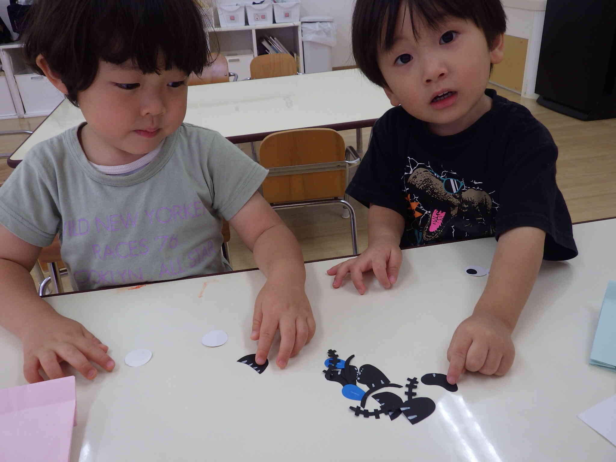 色んなパーツから好きなの選んだよ♪