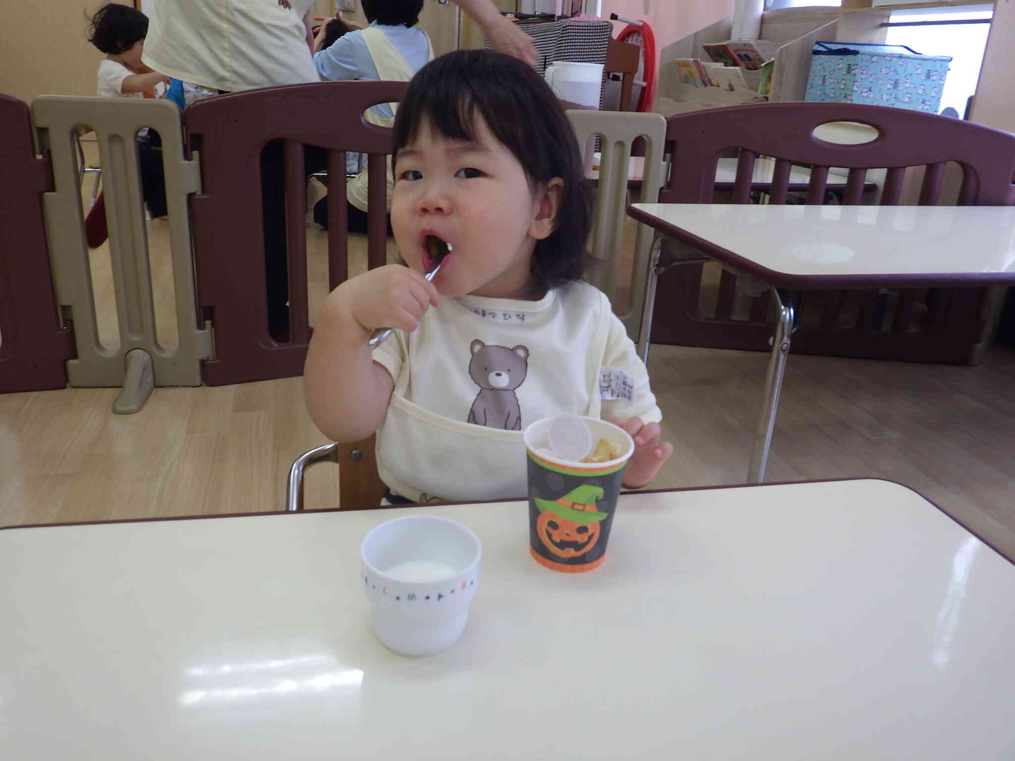 おやつはハロウィン仕様！