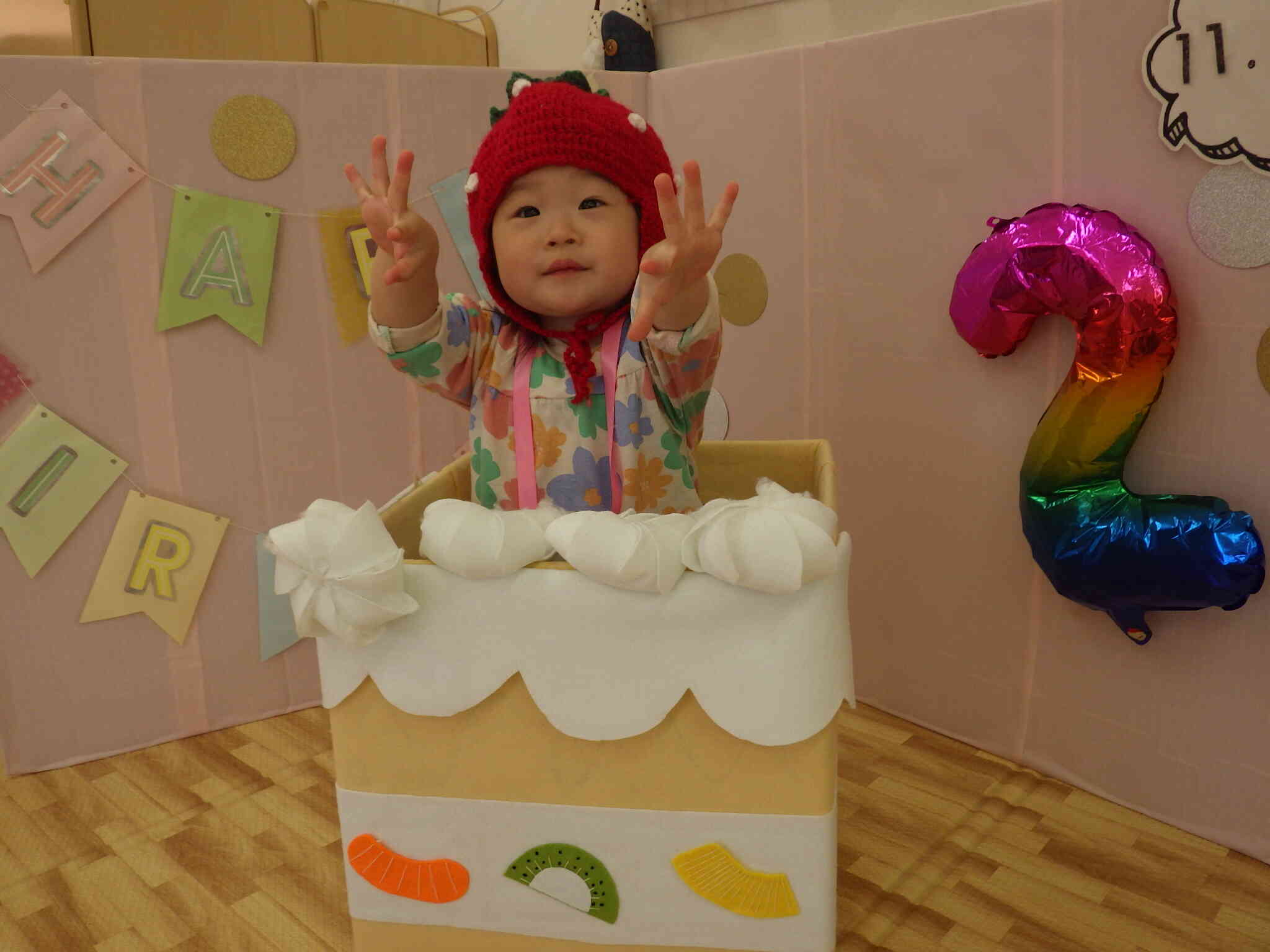 ２歳のお誕生日おめでとう