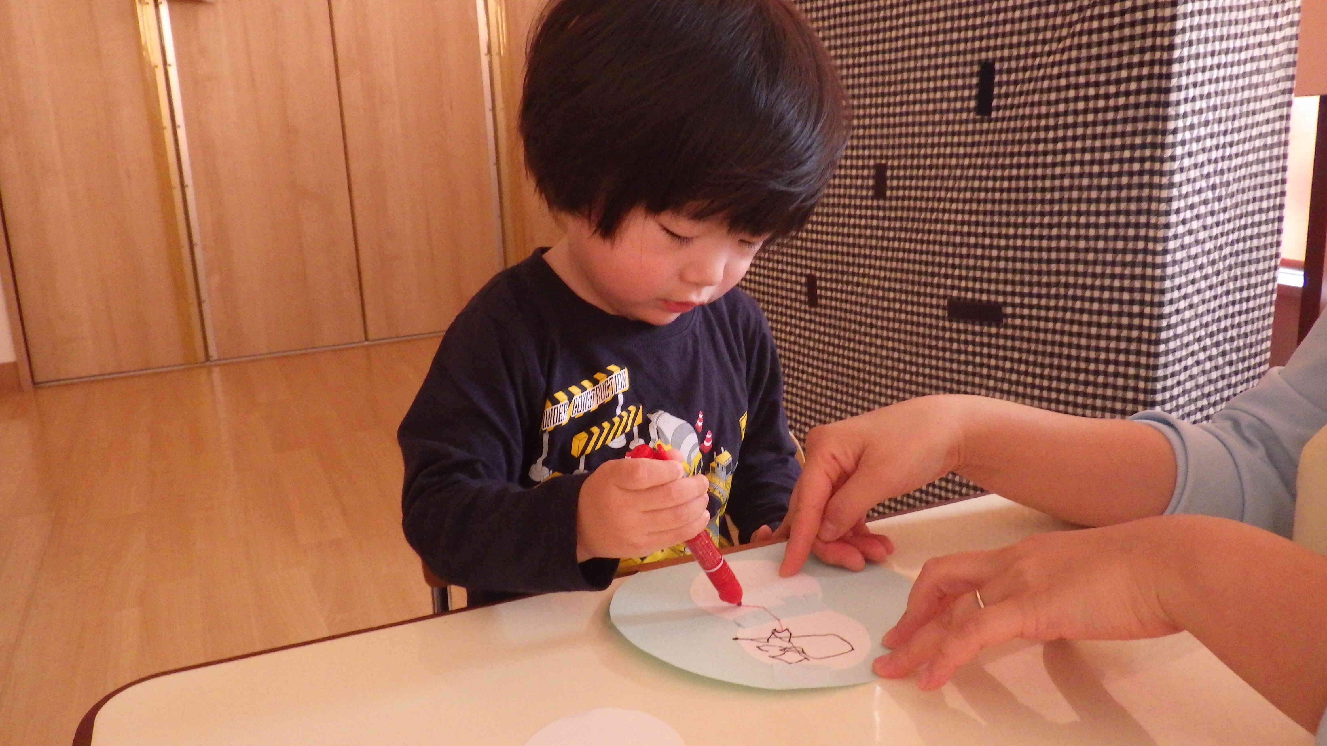 クリスマス製作　うさぎ編