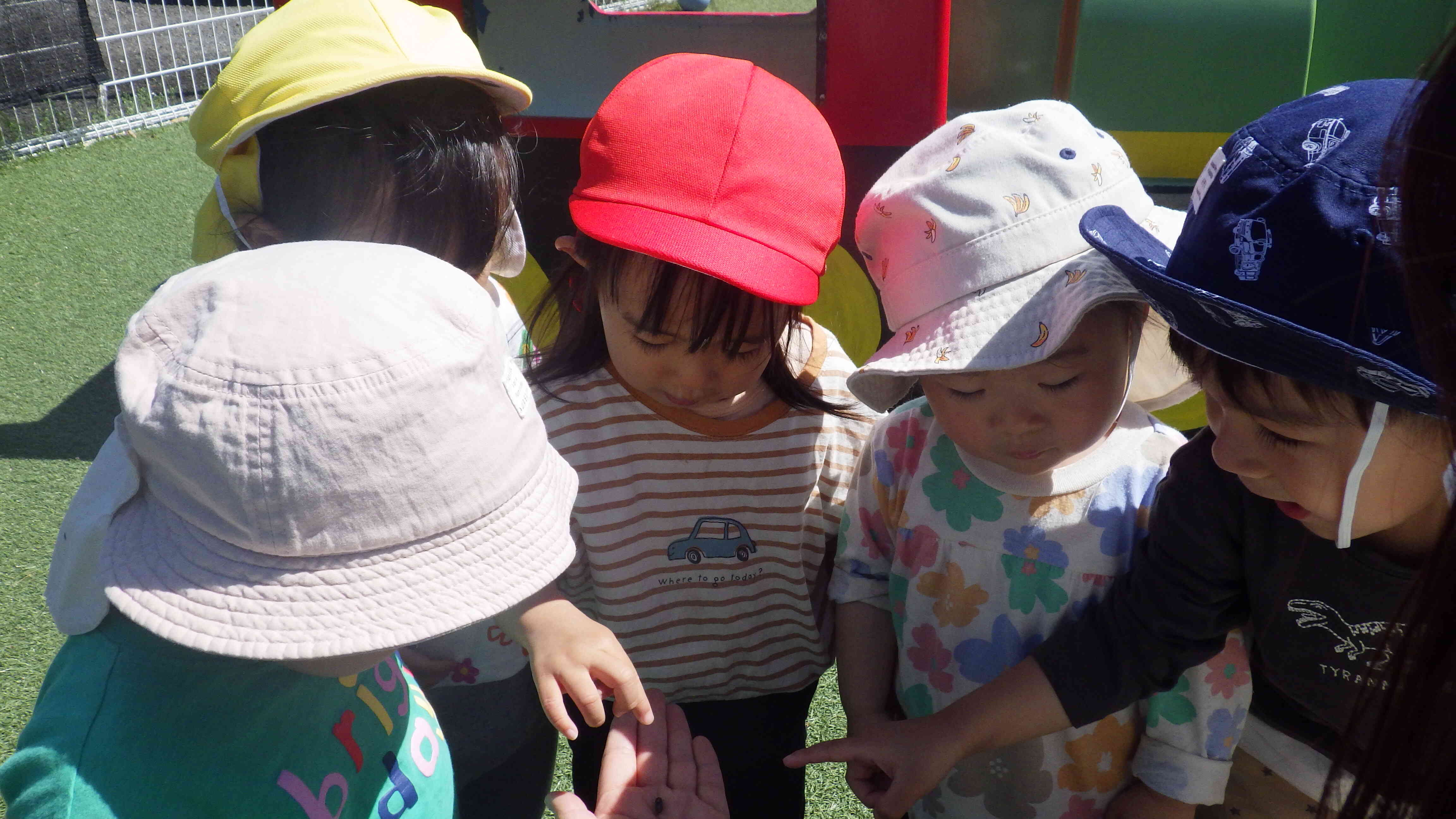 園庭にて・・・