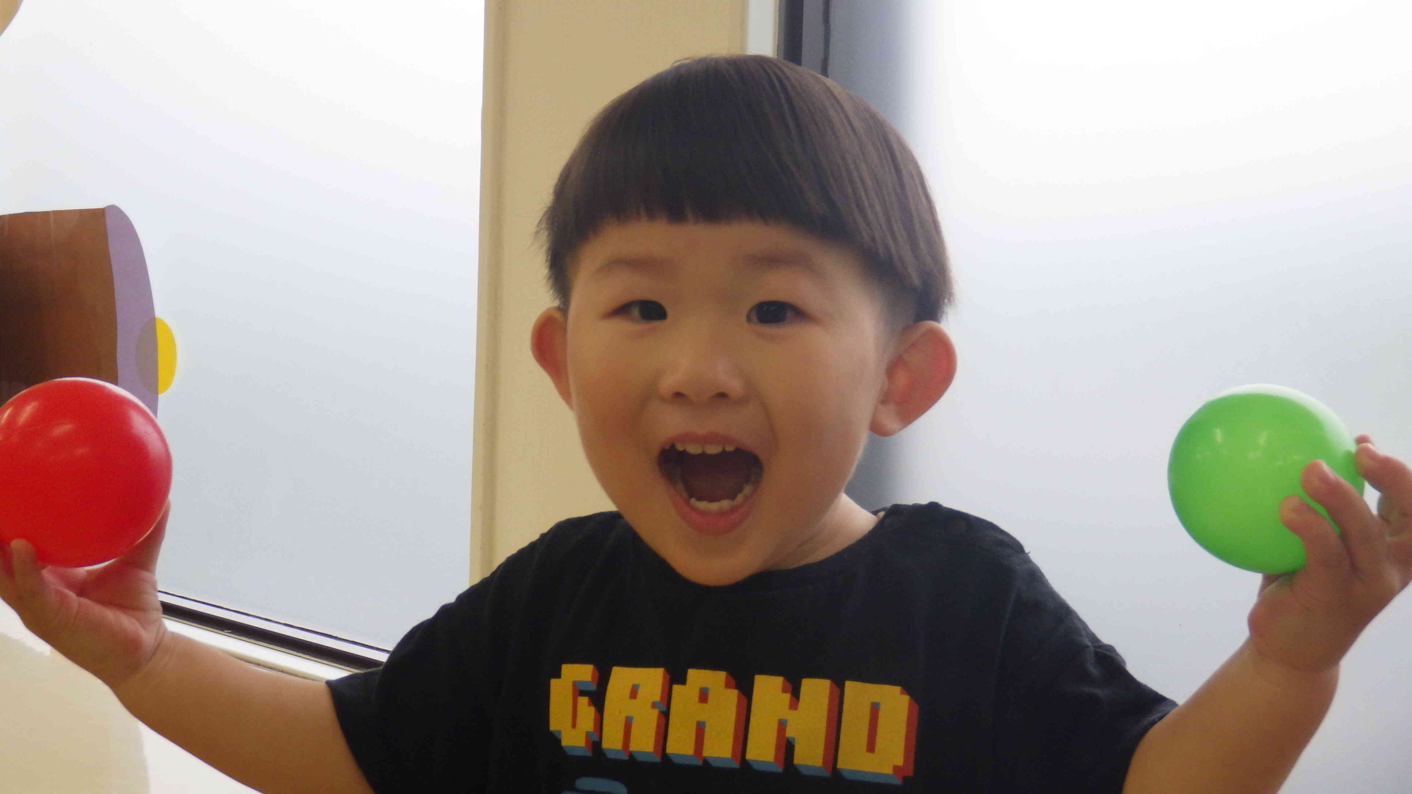 笑顔が絶えないあひるさん