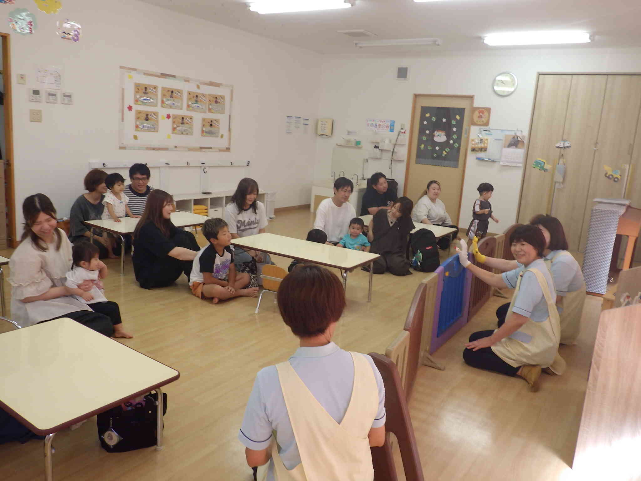 保育参加　楽しかったね！