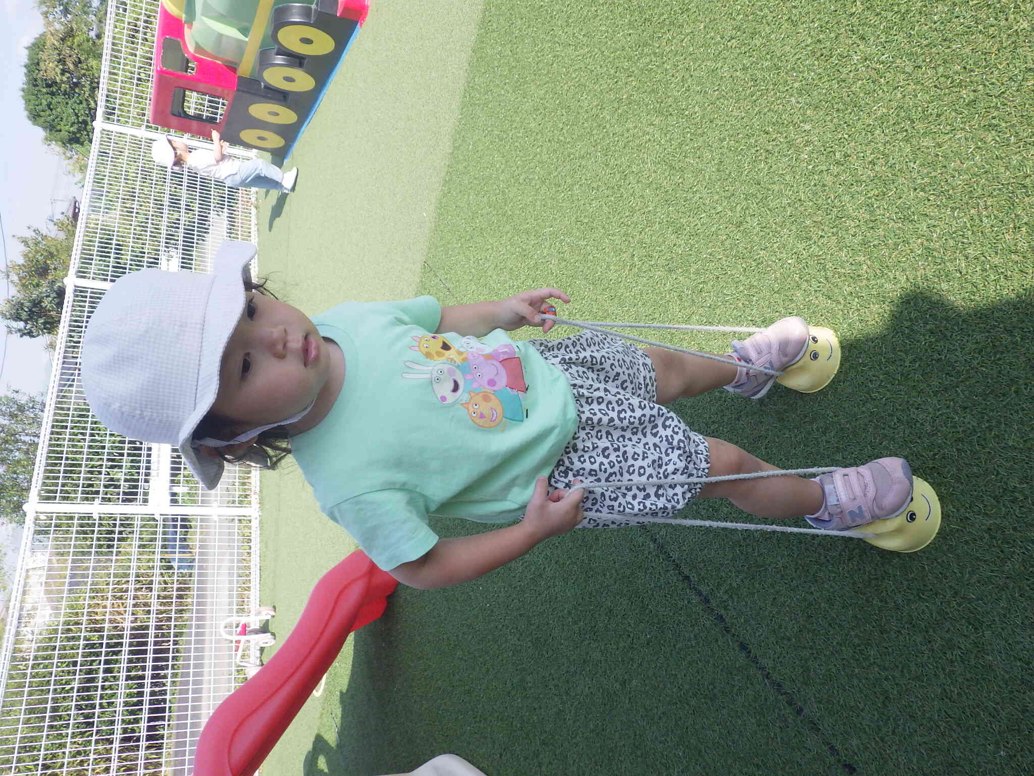 パカポコも練習中