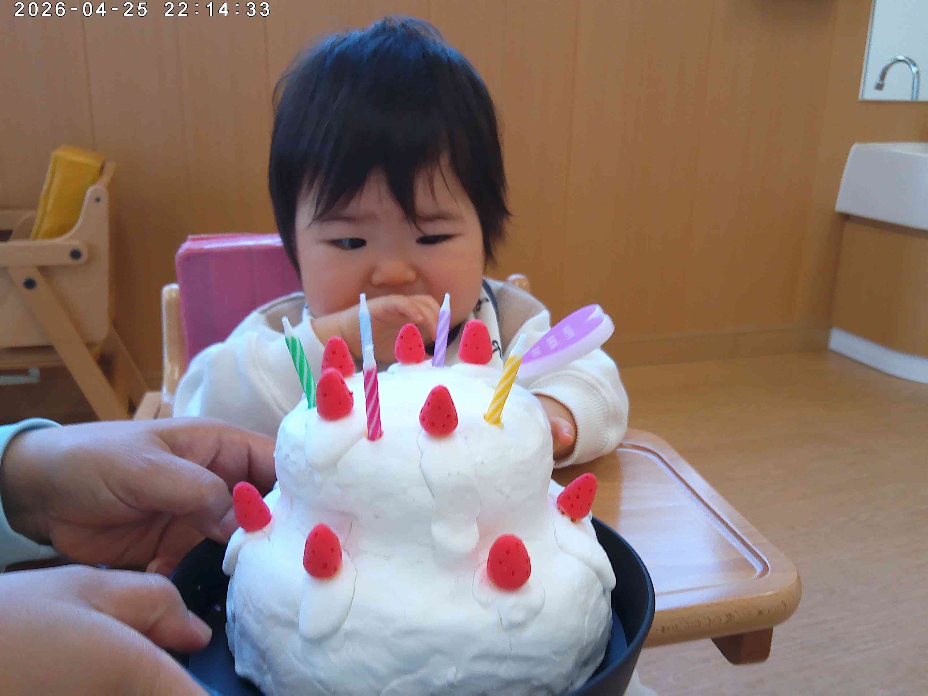 誕生会をしました☆