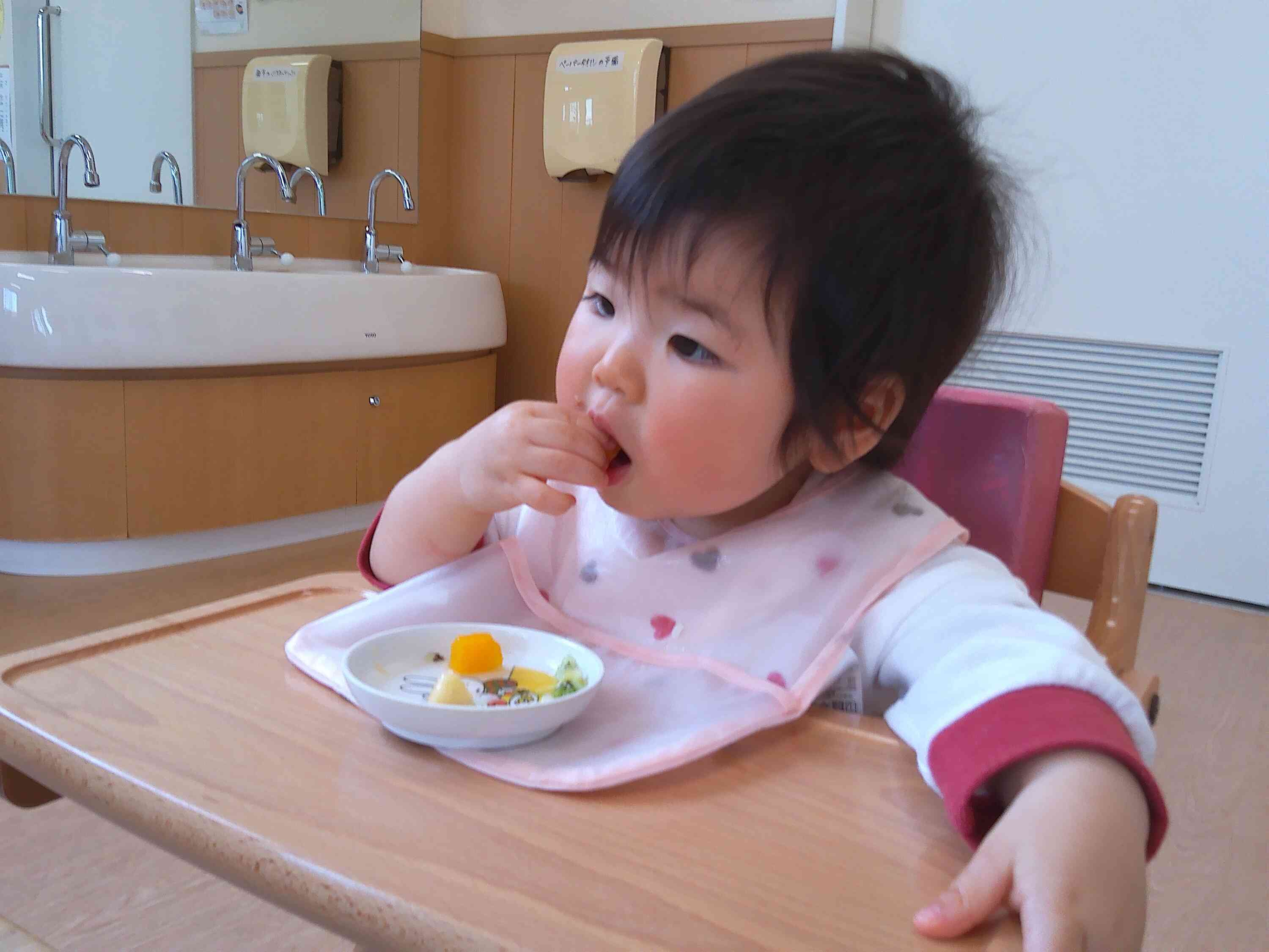 給食おいしいね！