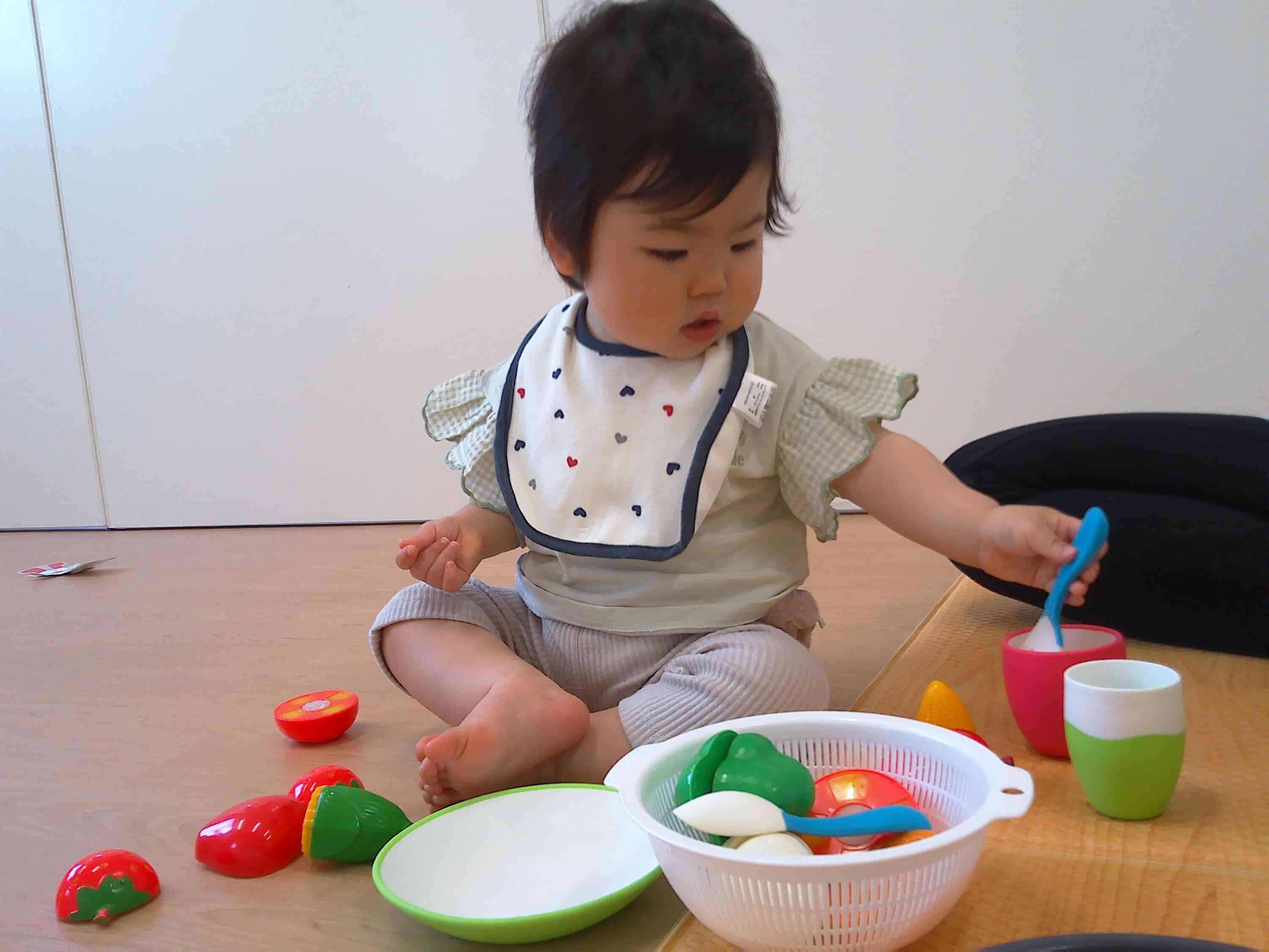 ままごとあそびをして遊んだよ！