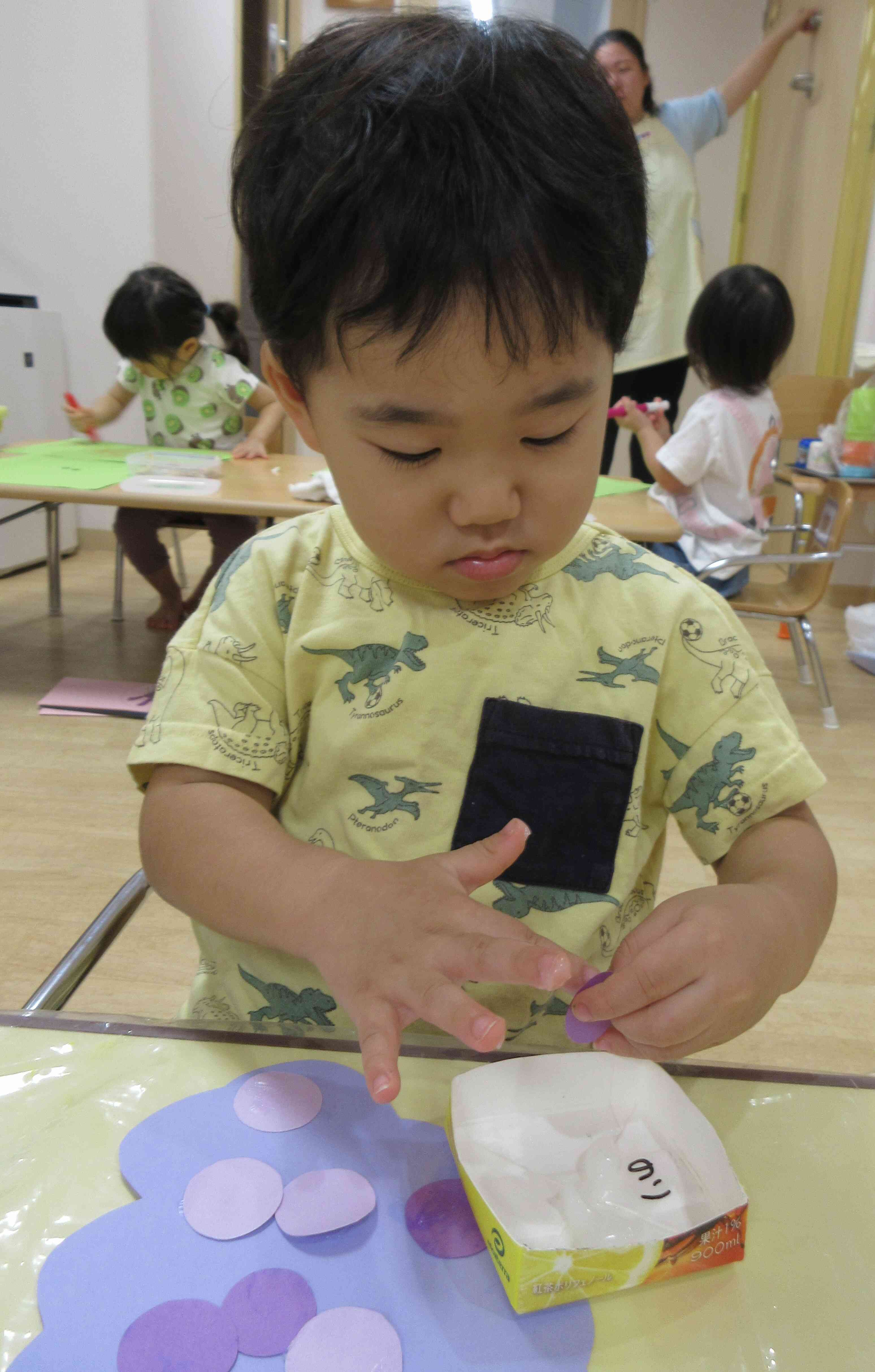 １つずつ慎重に…