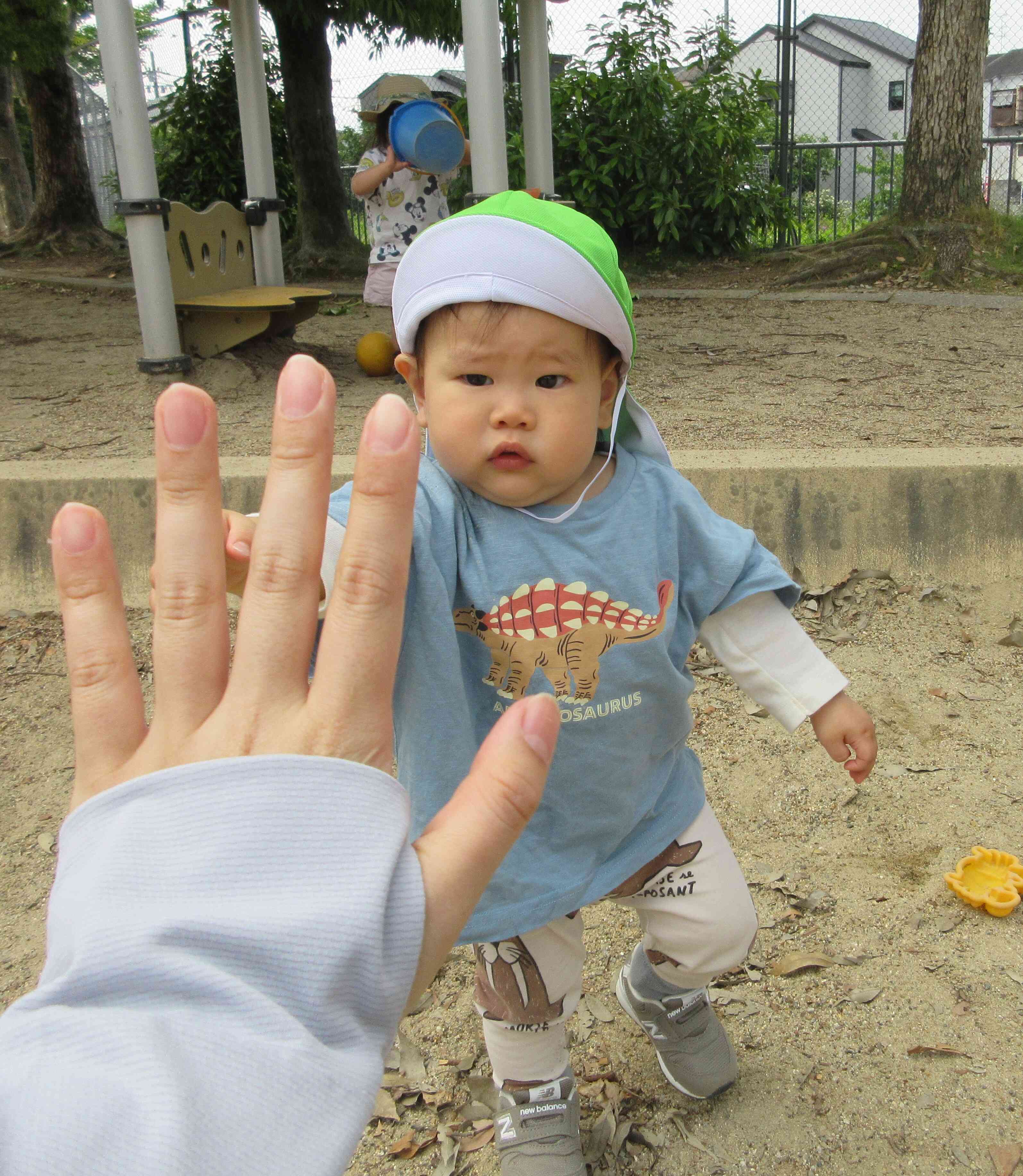 ここまでおいで～！