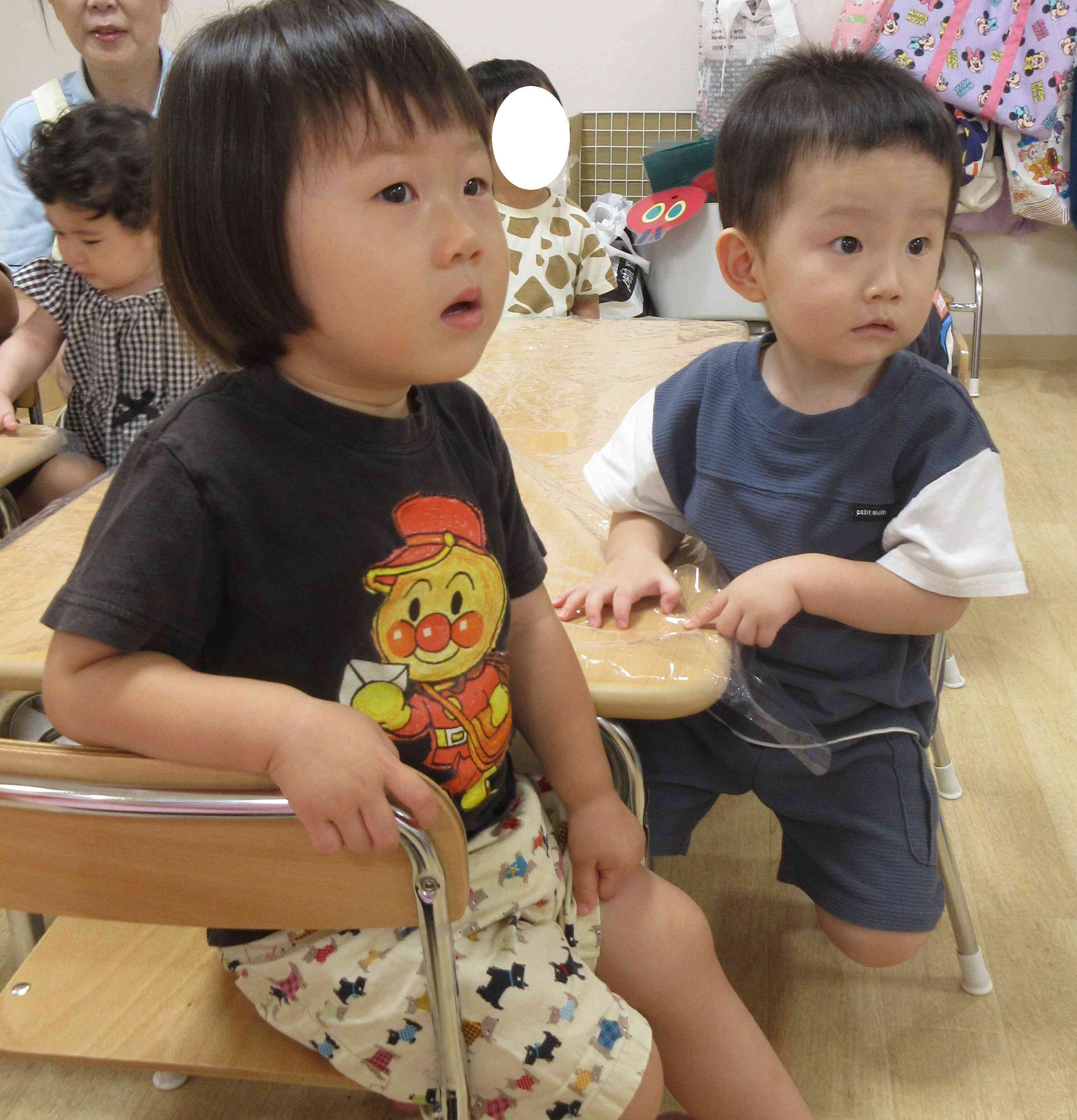 とうもろこしのお話を聞いたよ