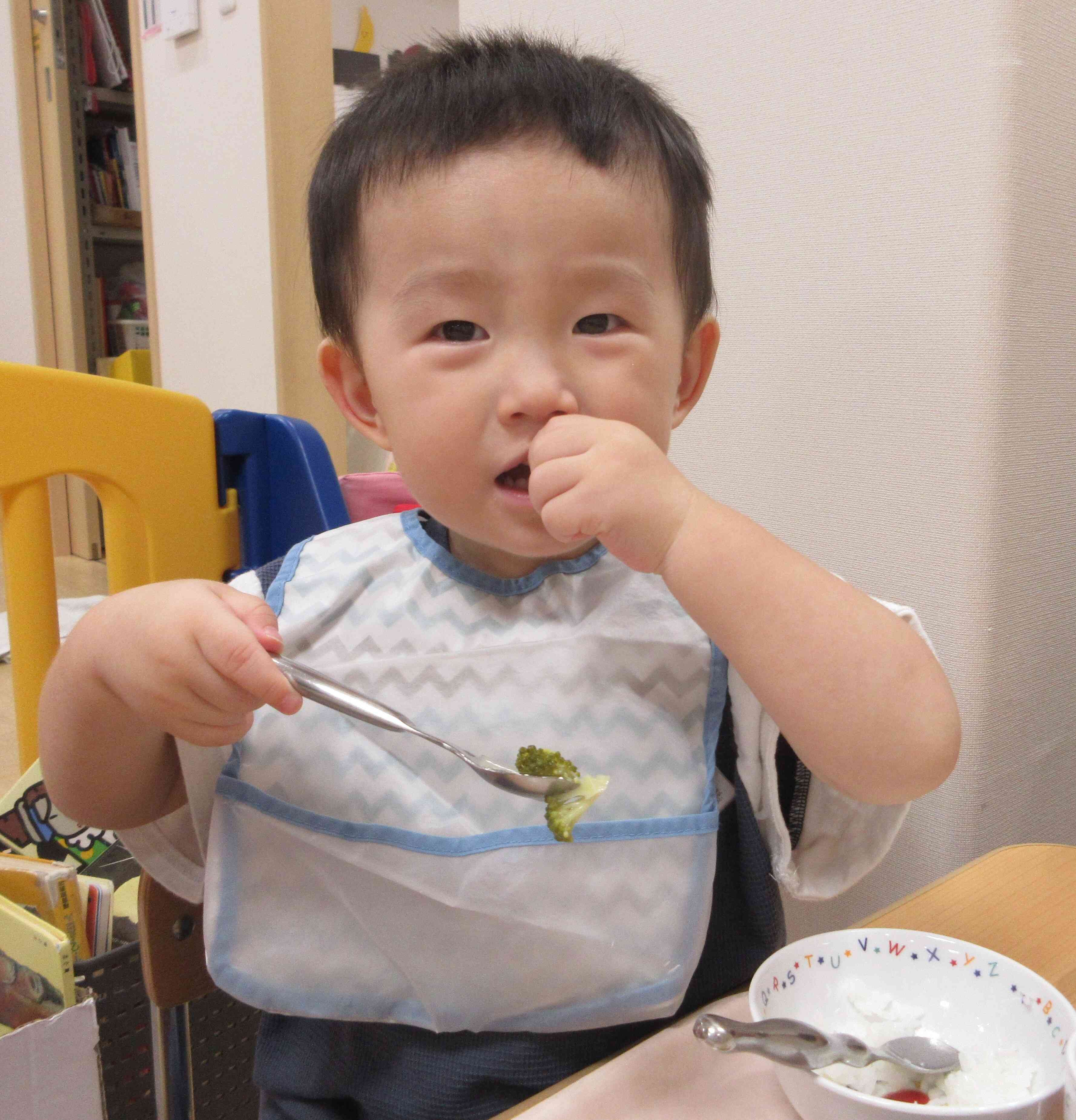 野菜も食べられるかなぁ？