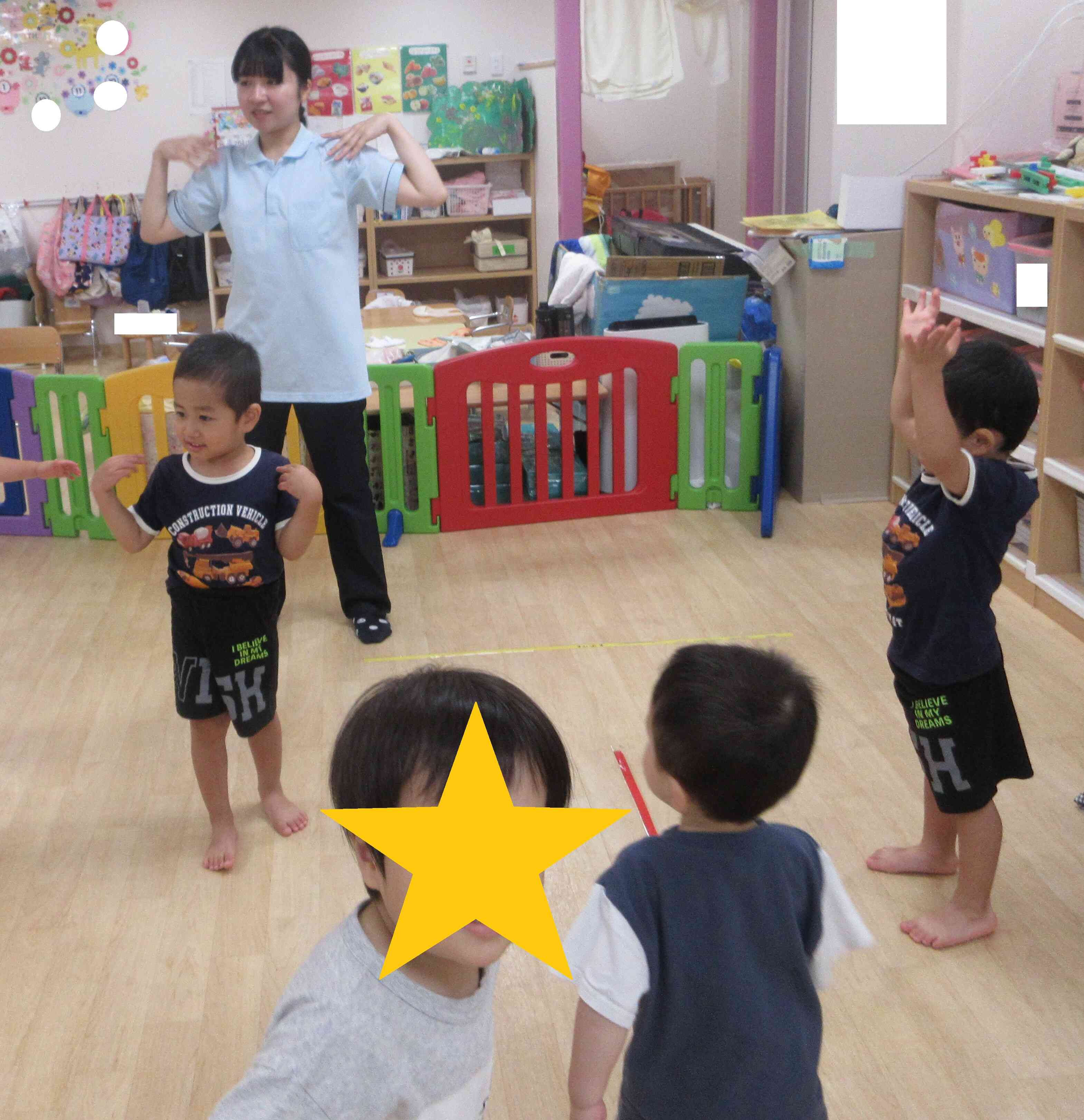 ラジオ体操覚えたよ☆
