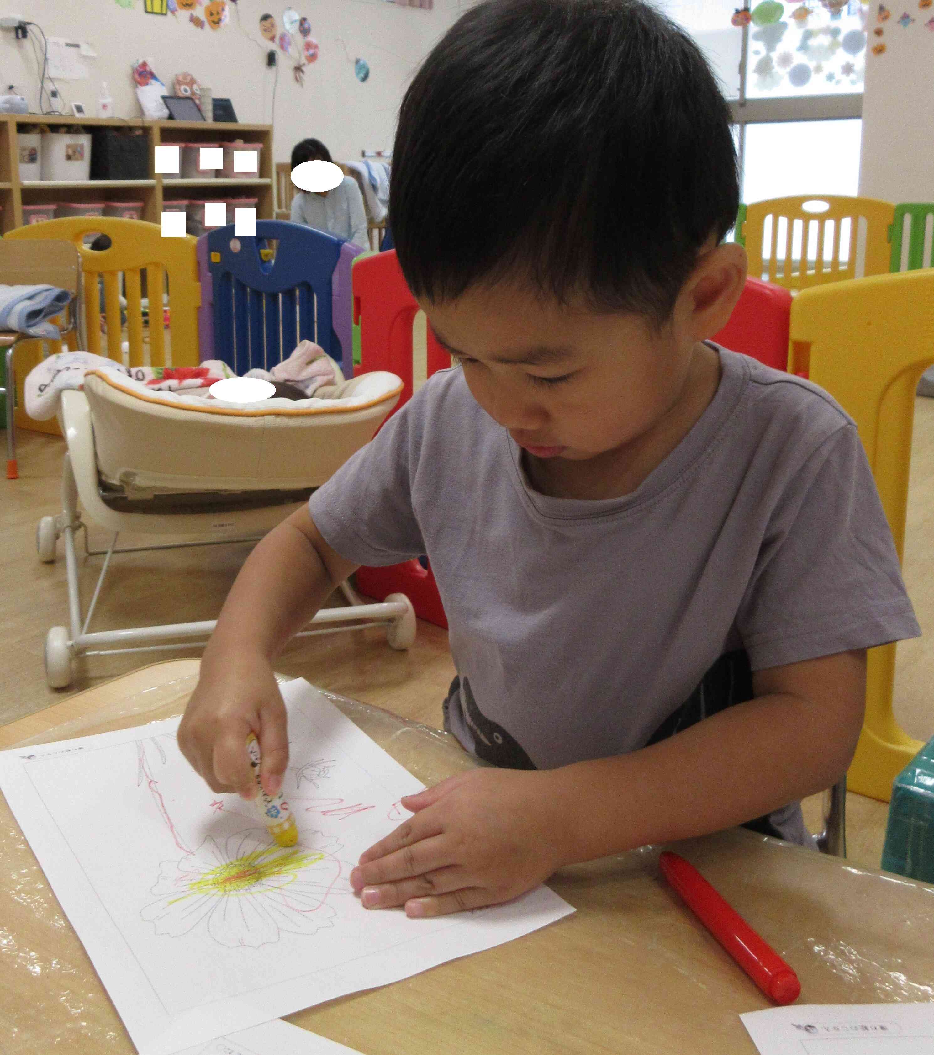 どの色を使おうかな～？