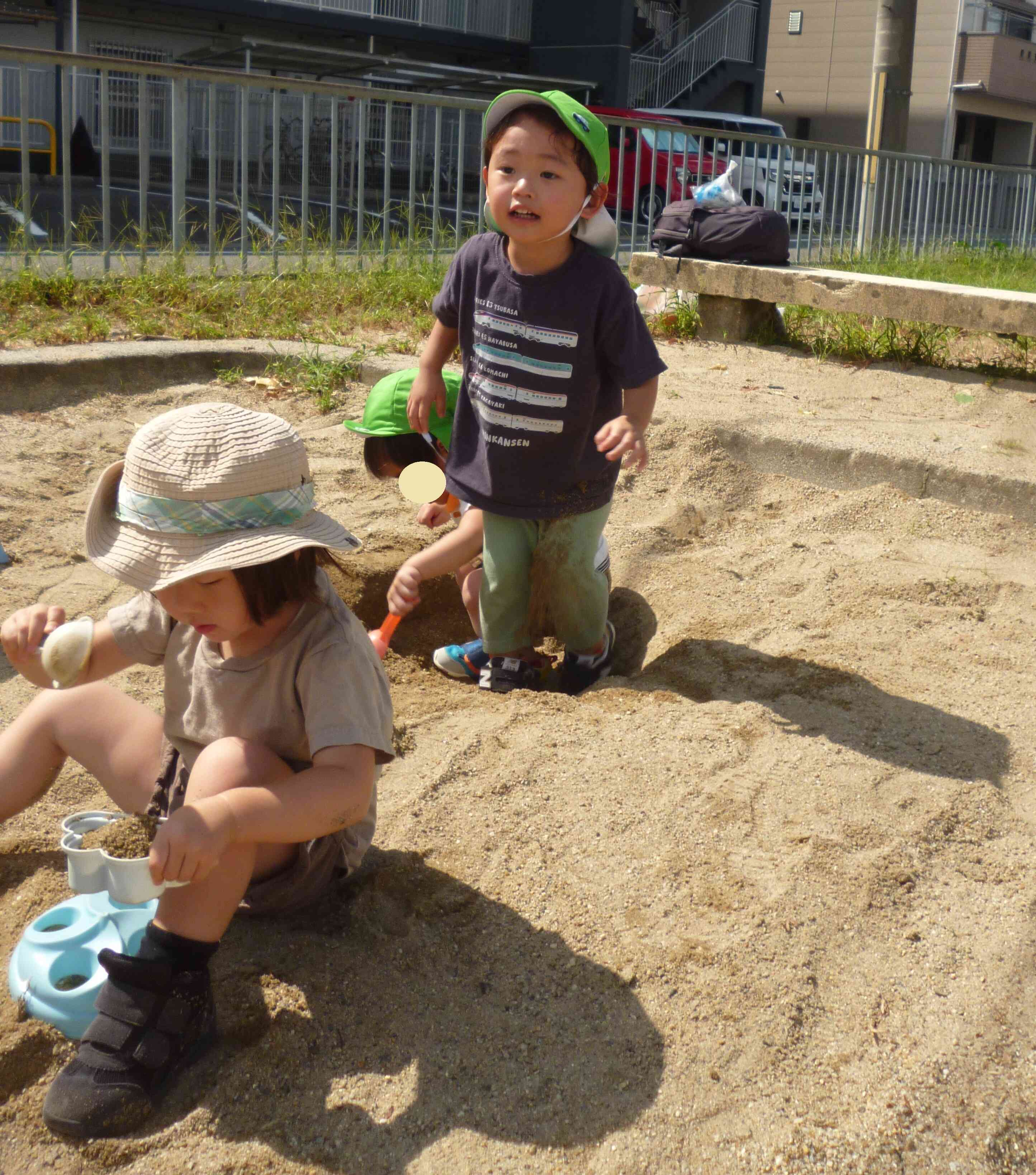 せんせ～～～！見てえ！！！