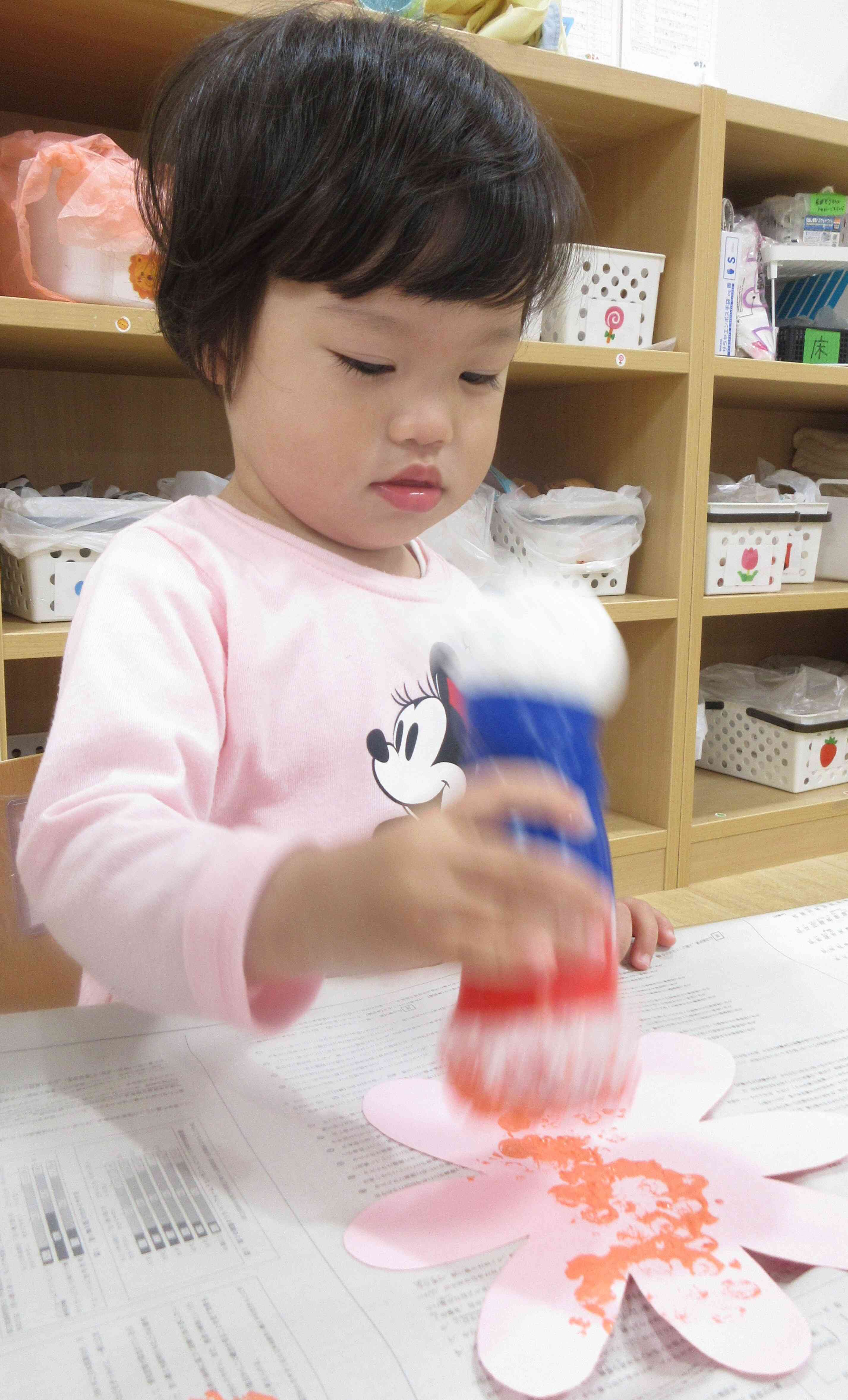 スタンプで元気にぽんぽん～！！