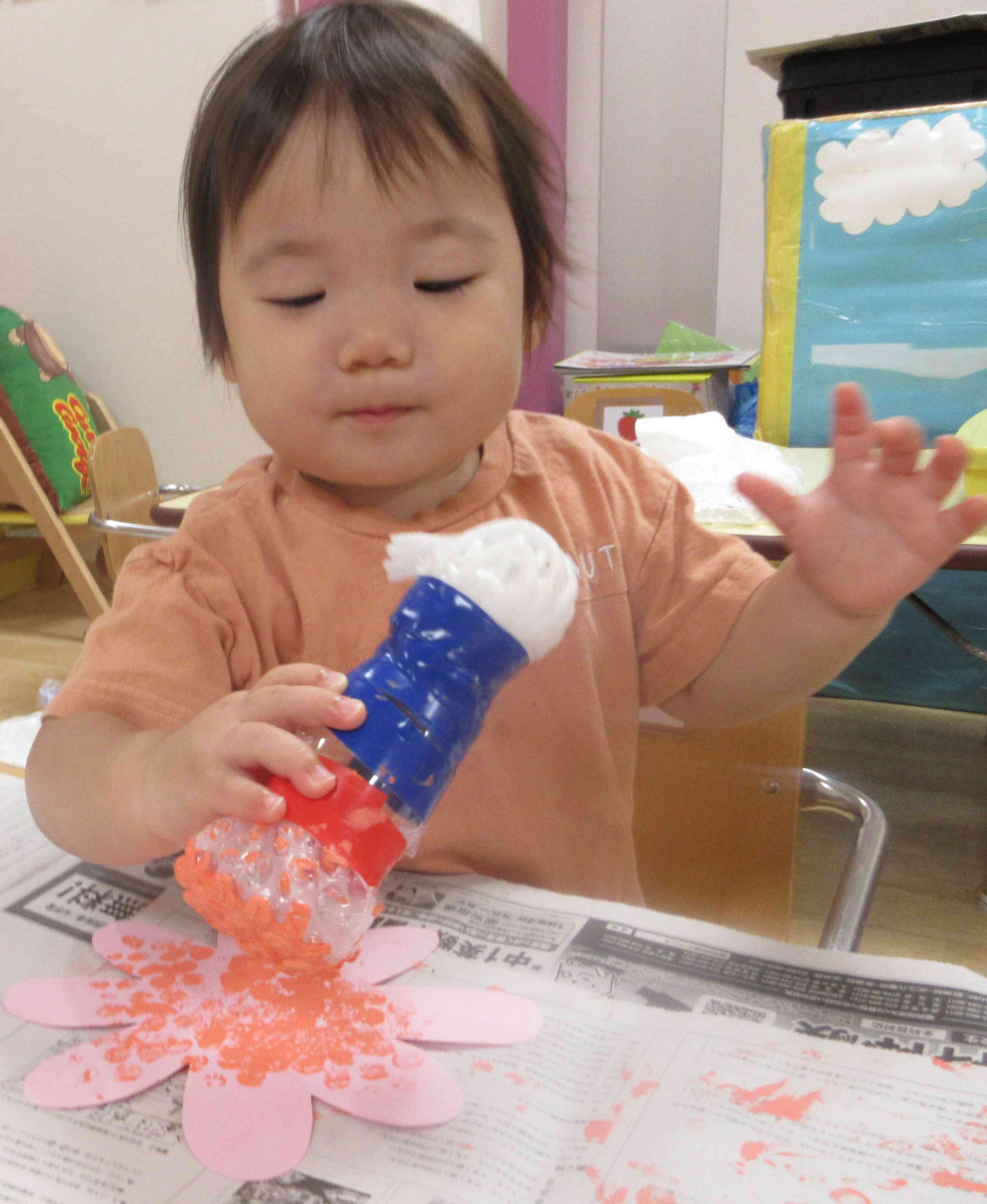 みてみて!いっぱいポンポンできたよ~!