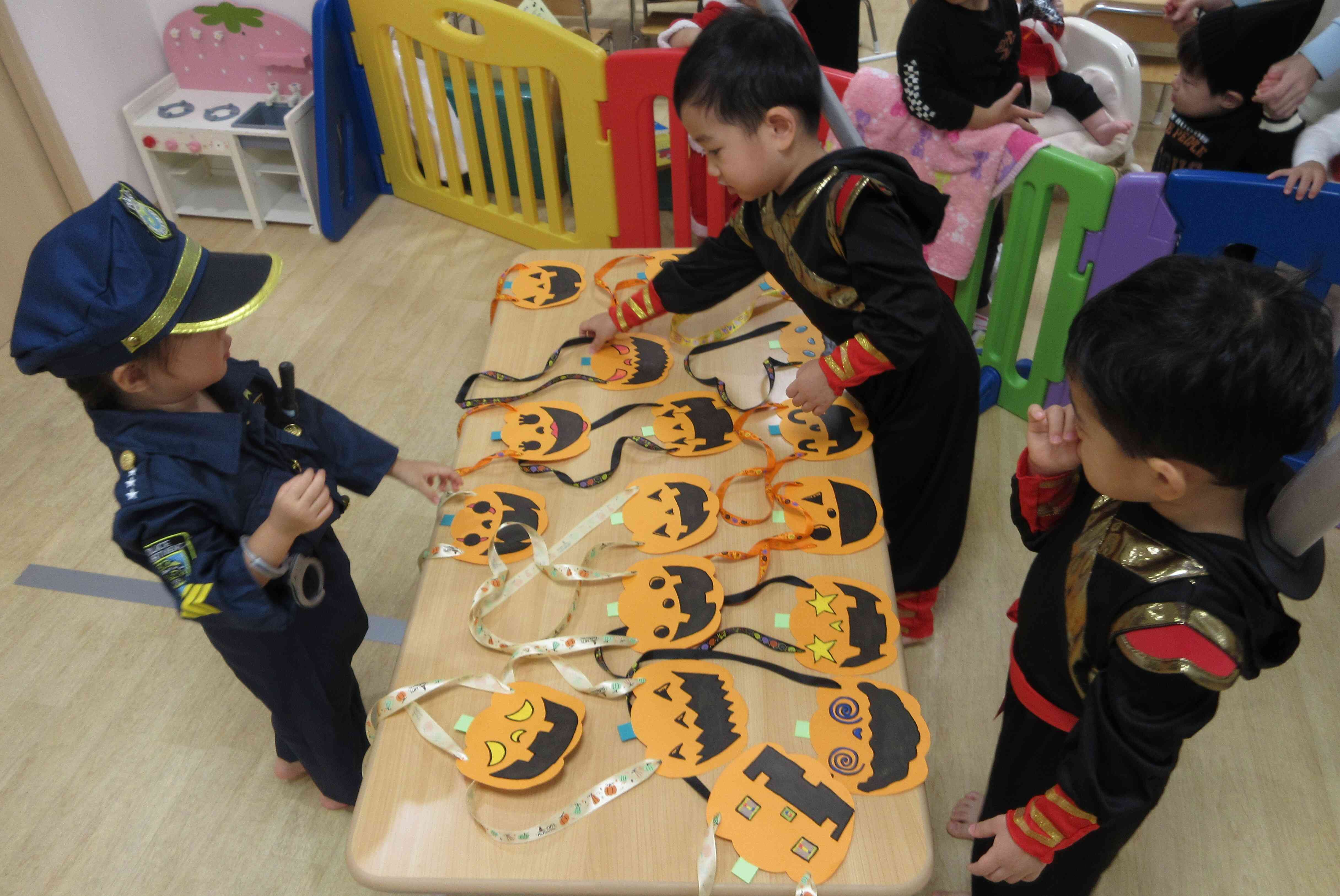 さぁ！ハロウィンパーティーの始まりだ~!