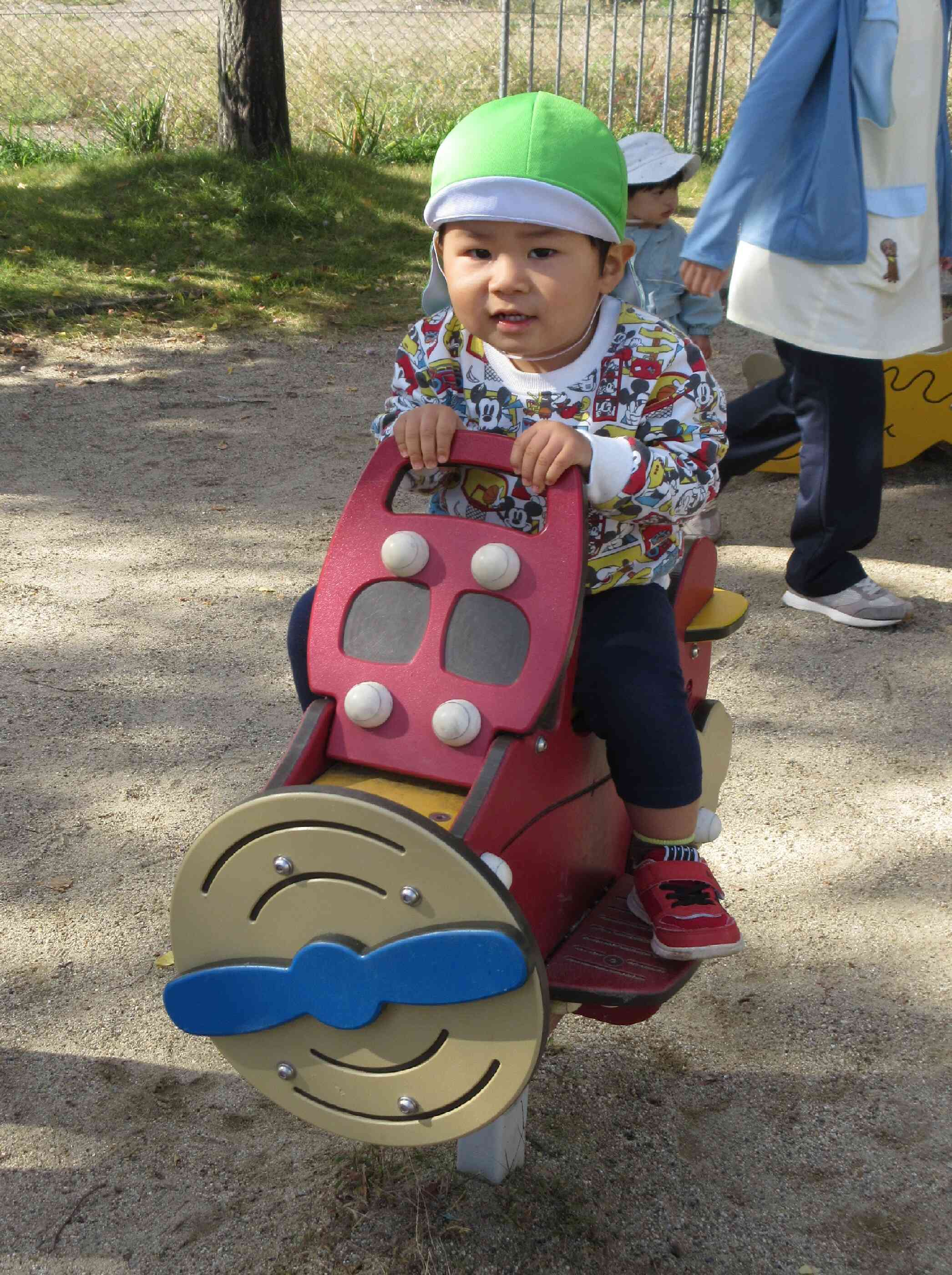 遊具も乗ったよ♪