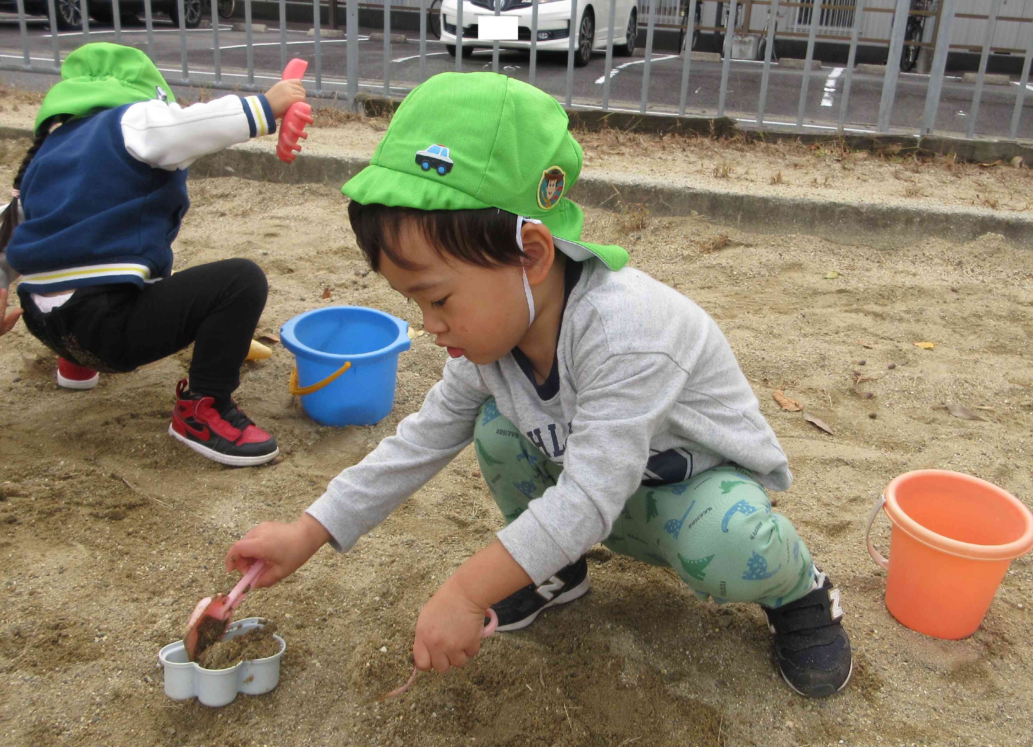 スコップ二刀流！