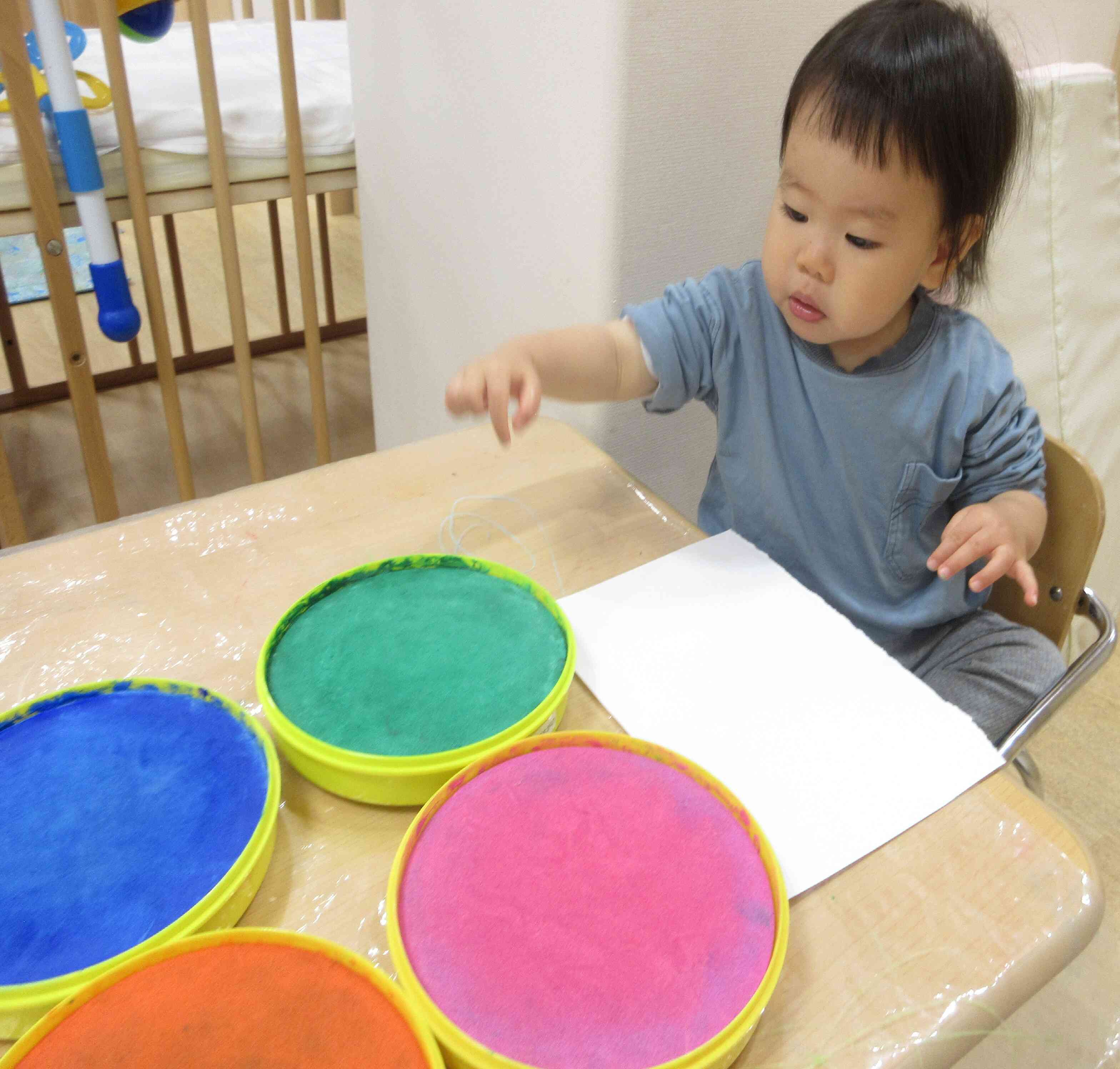 ファミリーデーの製作の様子