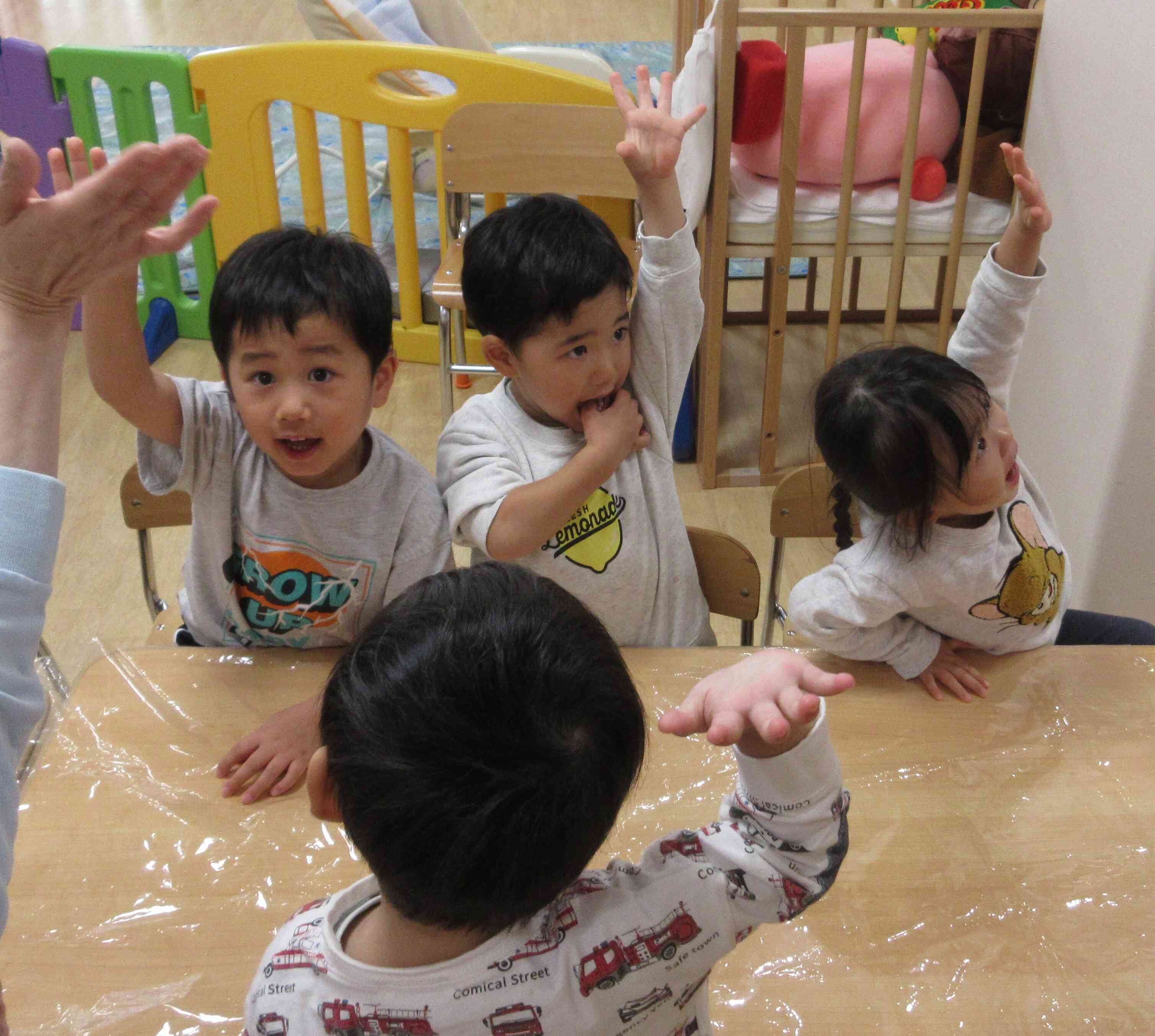 先生とお約束守れるかな～？