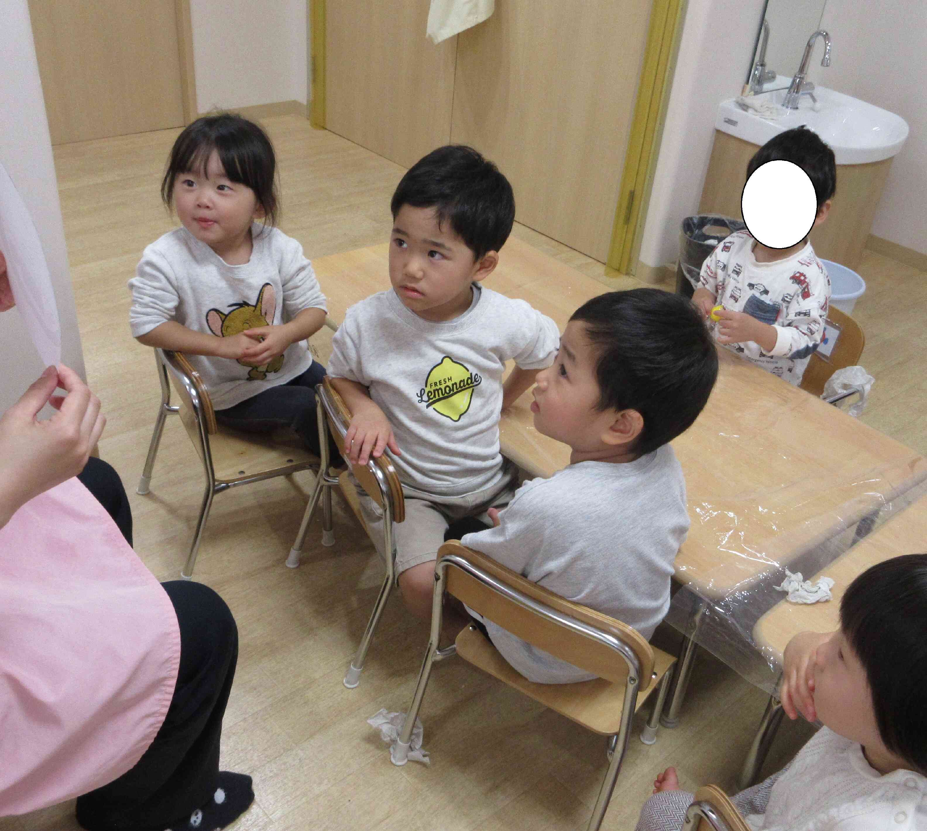 研いだお米は炊飯器で炊くと出来上がり！