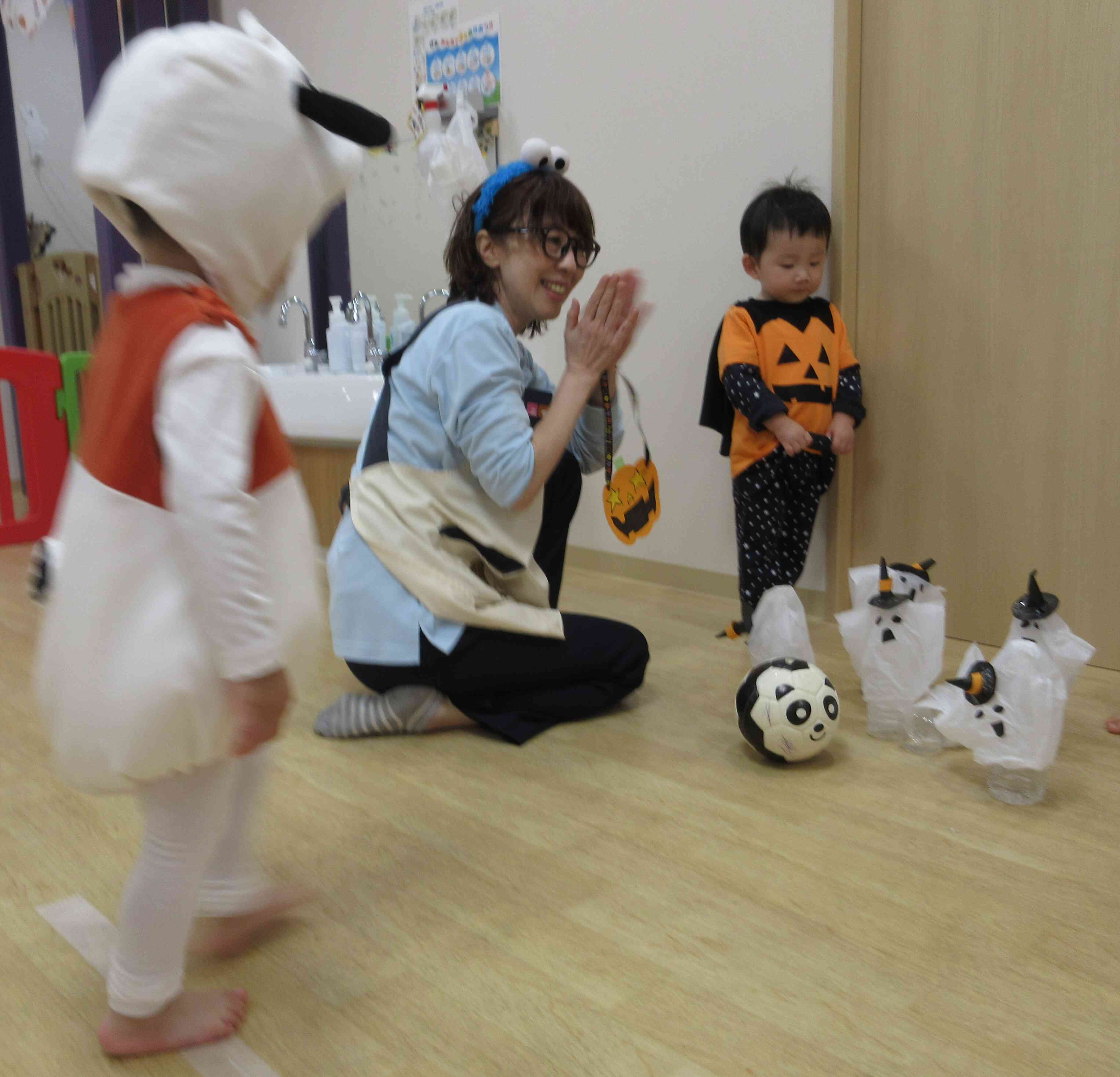 わなげにボーリング！楽しいゲームがいっぱいだよ！