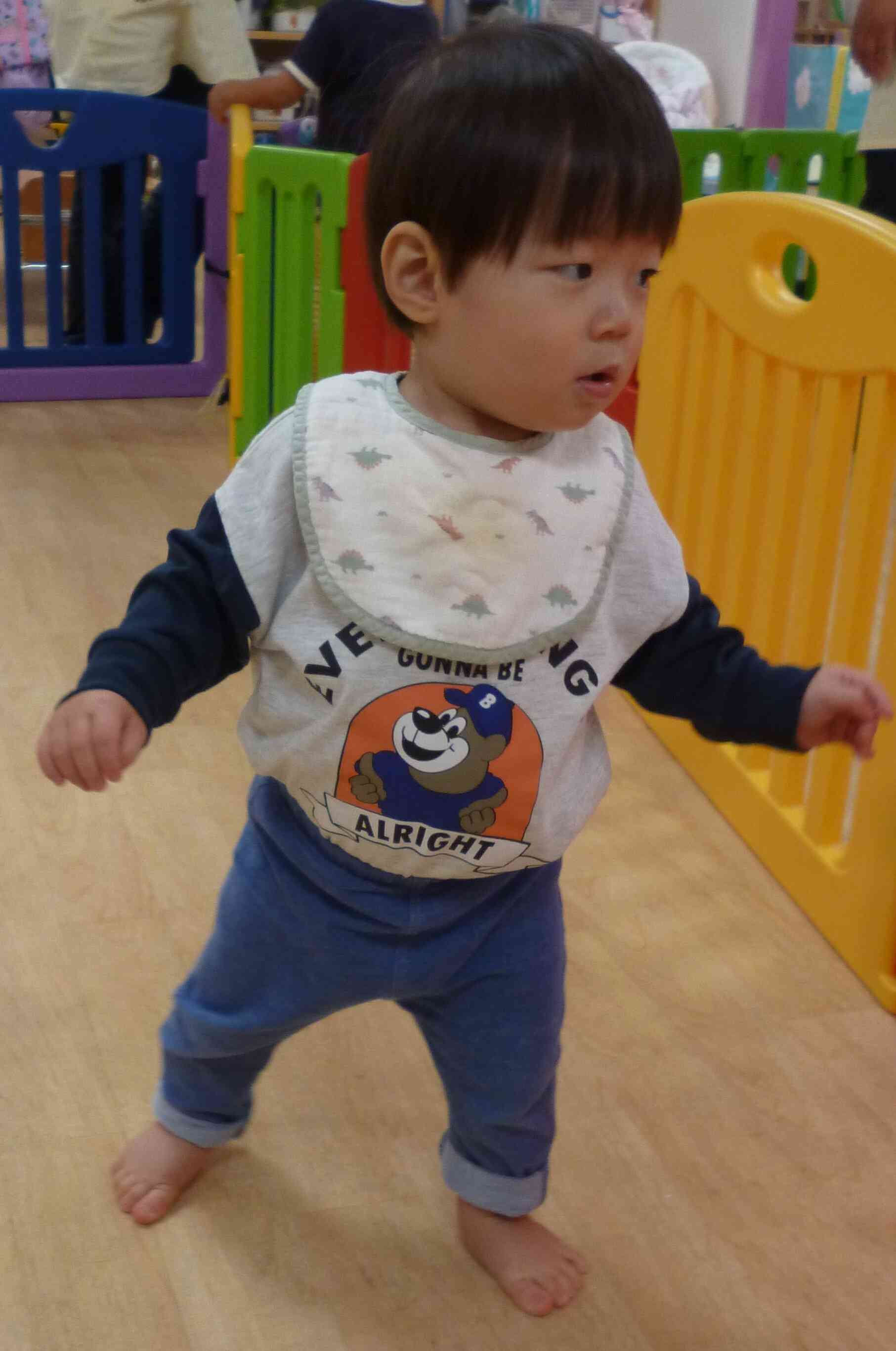 ひよこ組（０歳児）のお友達の様子！