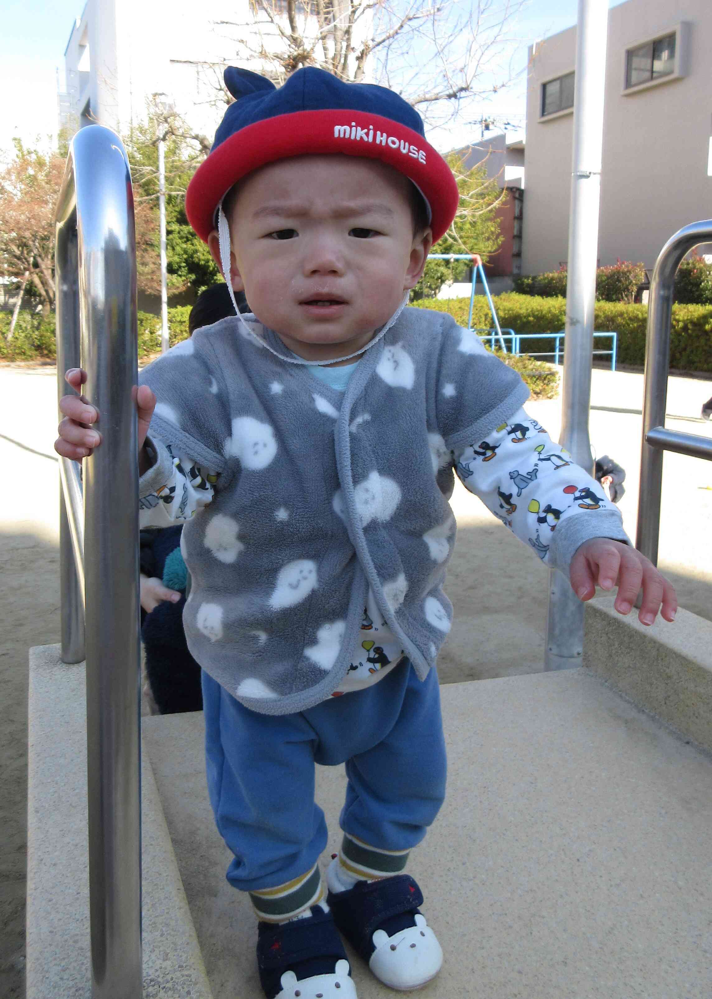 登ったけどちょっとドキドキ！