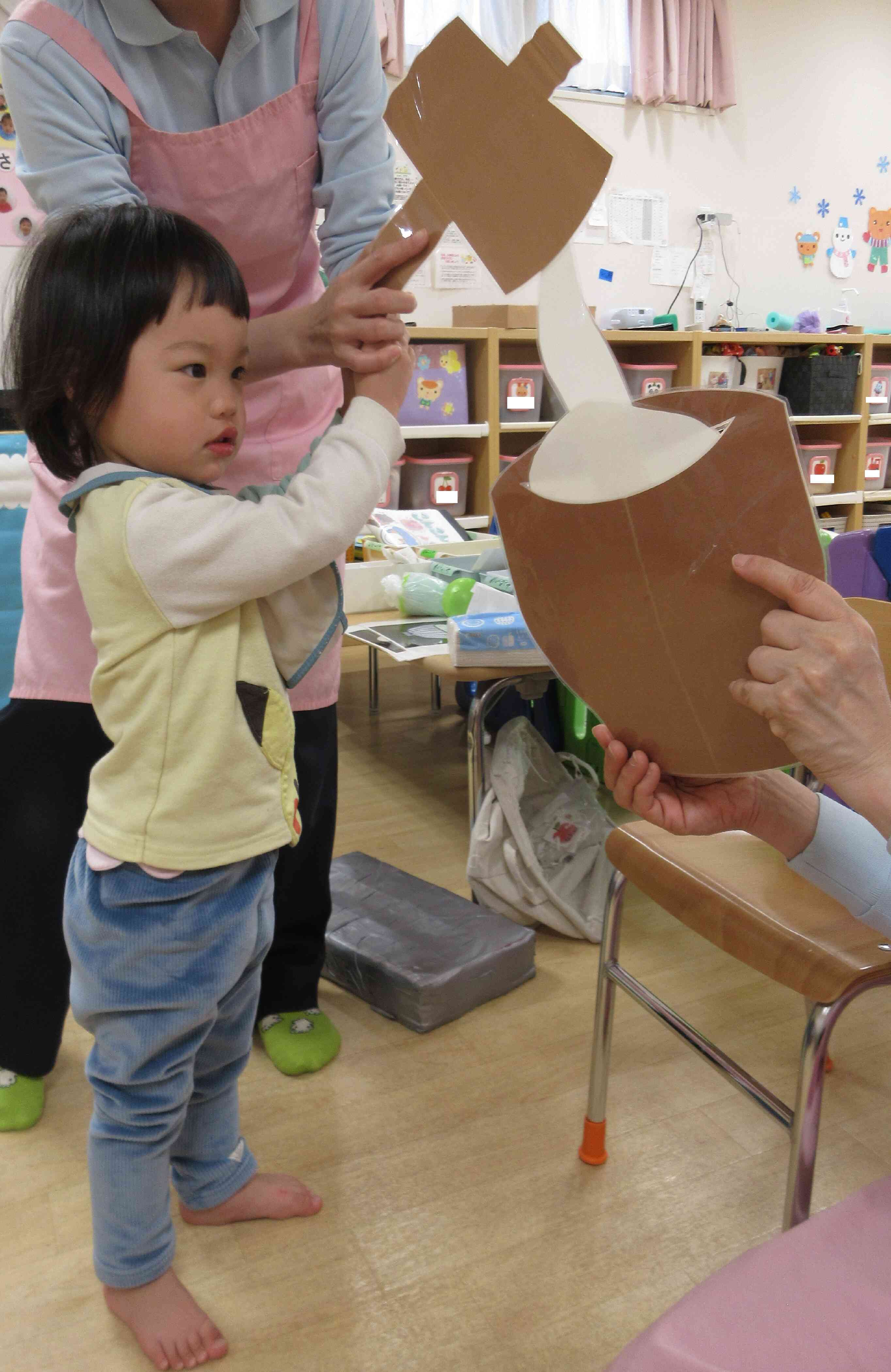 １月食育　おはぎ　