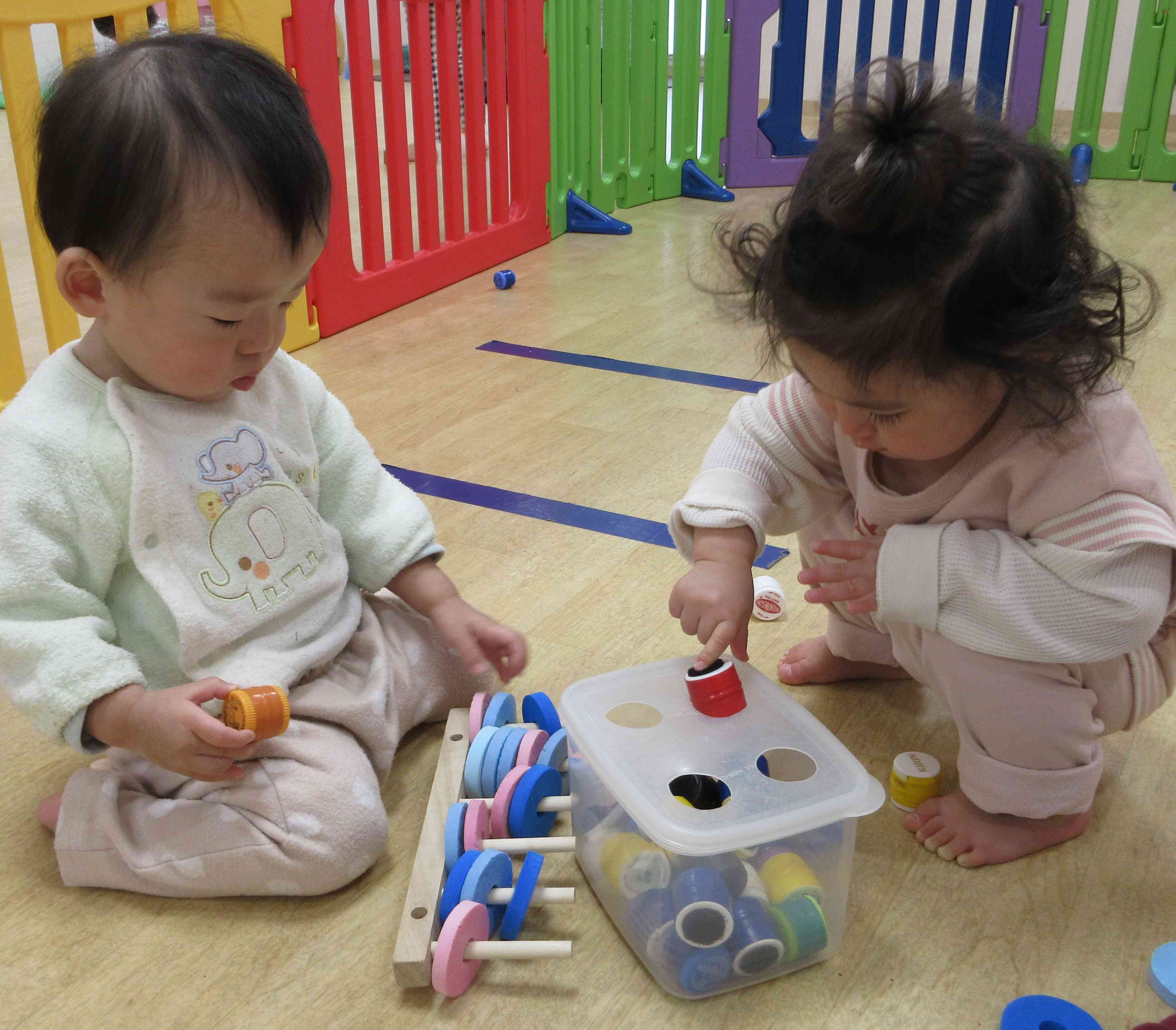 ひよこ組 室内遊びの様子！②