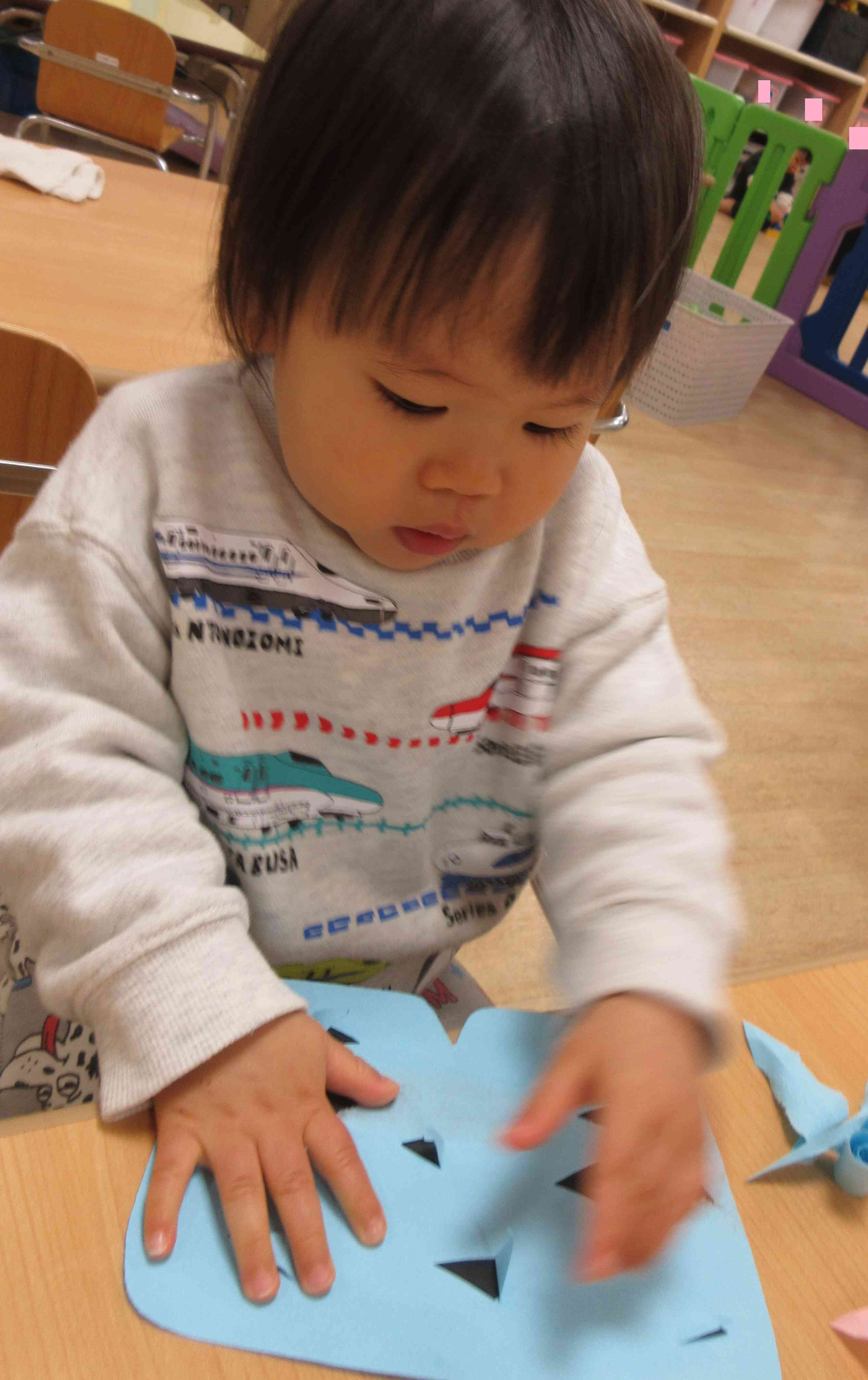 指先の力を使って…！