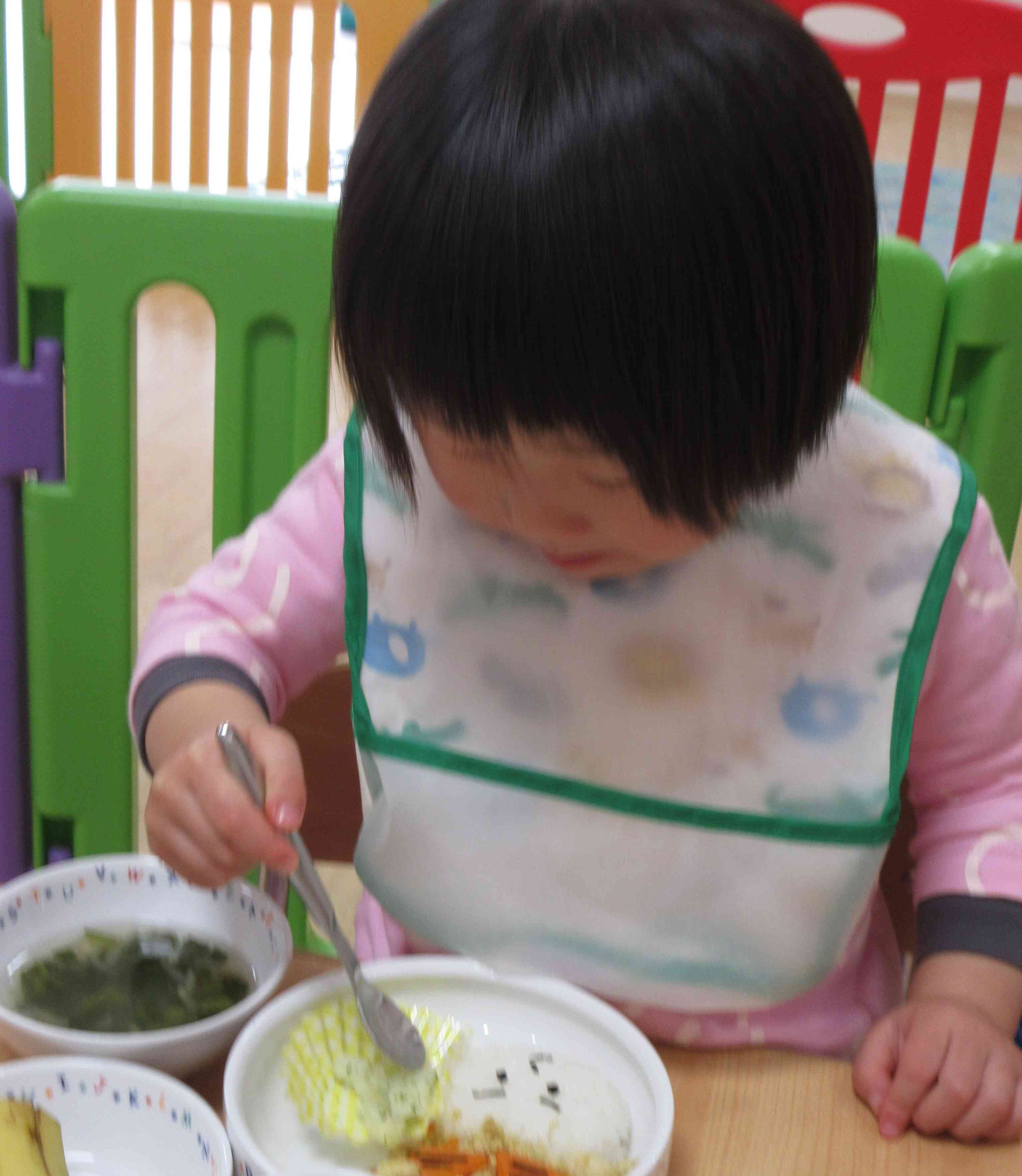 いっぱい食べたよ！