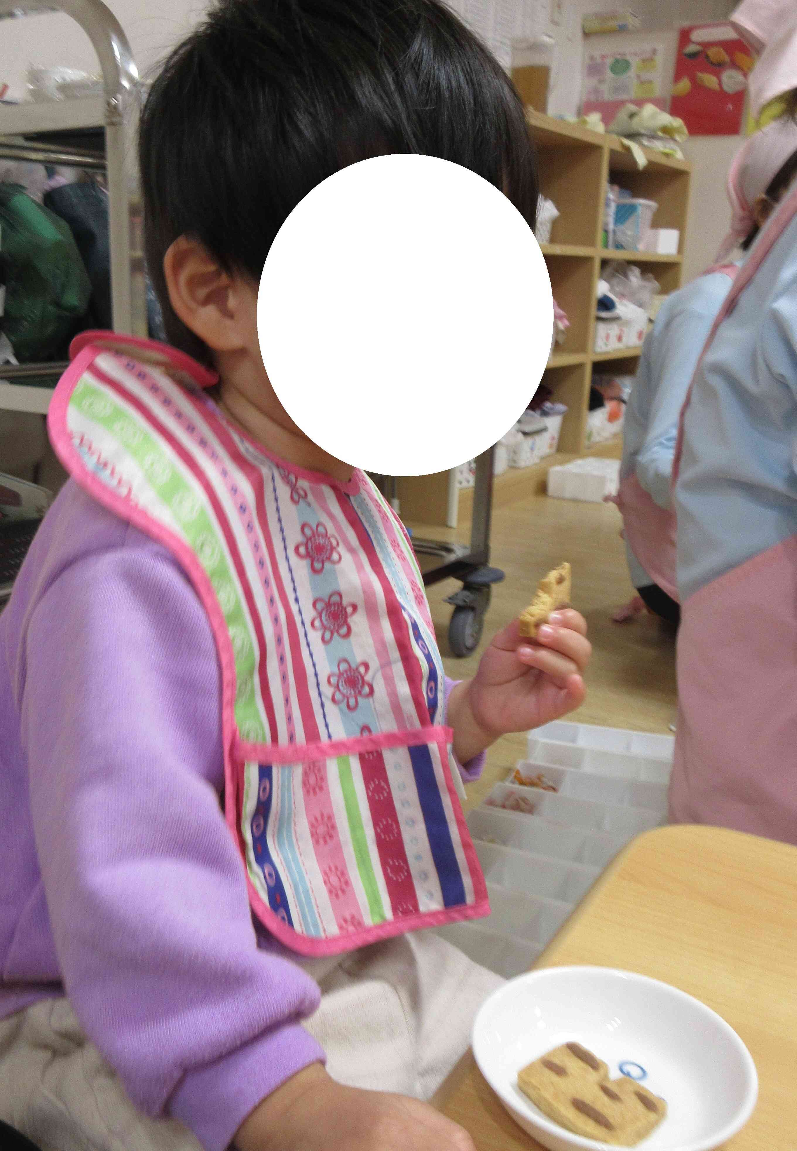 クッキーがサクサク！