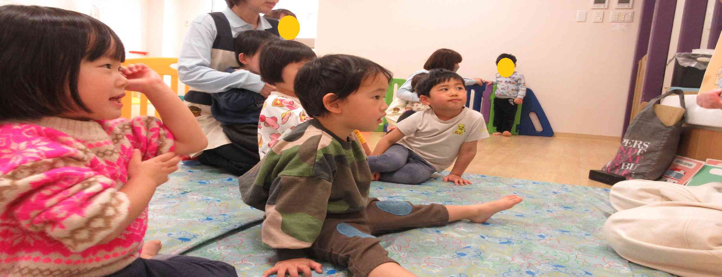 今日も楽しく英語で遊んでいこうね～！