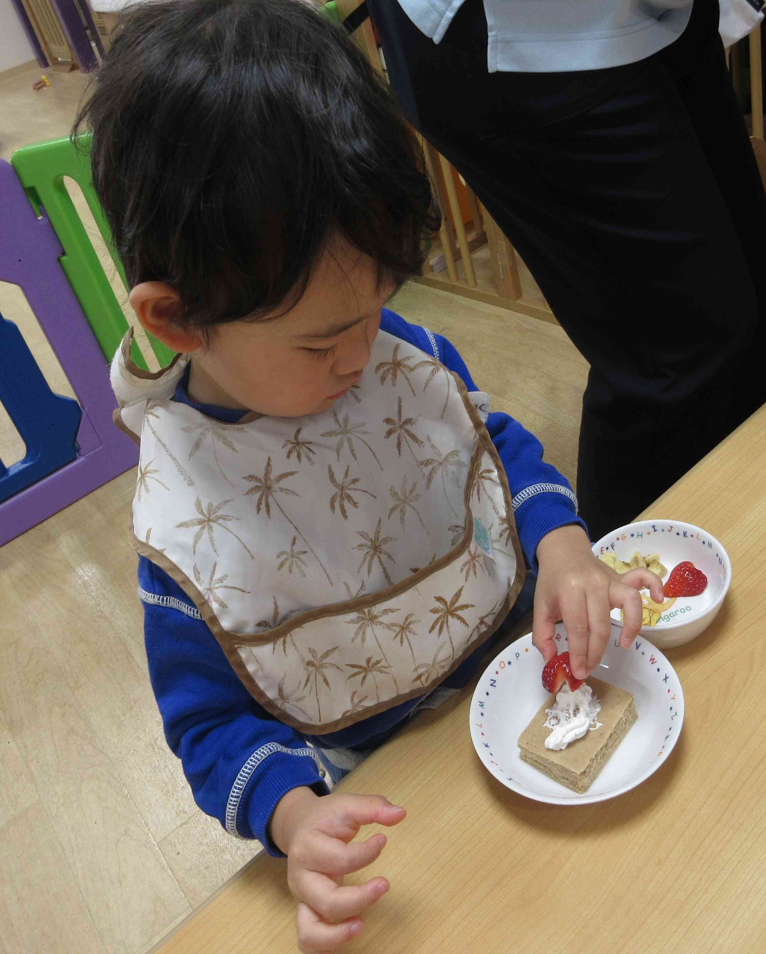 トッピングに挑戦☆