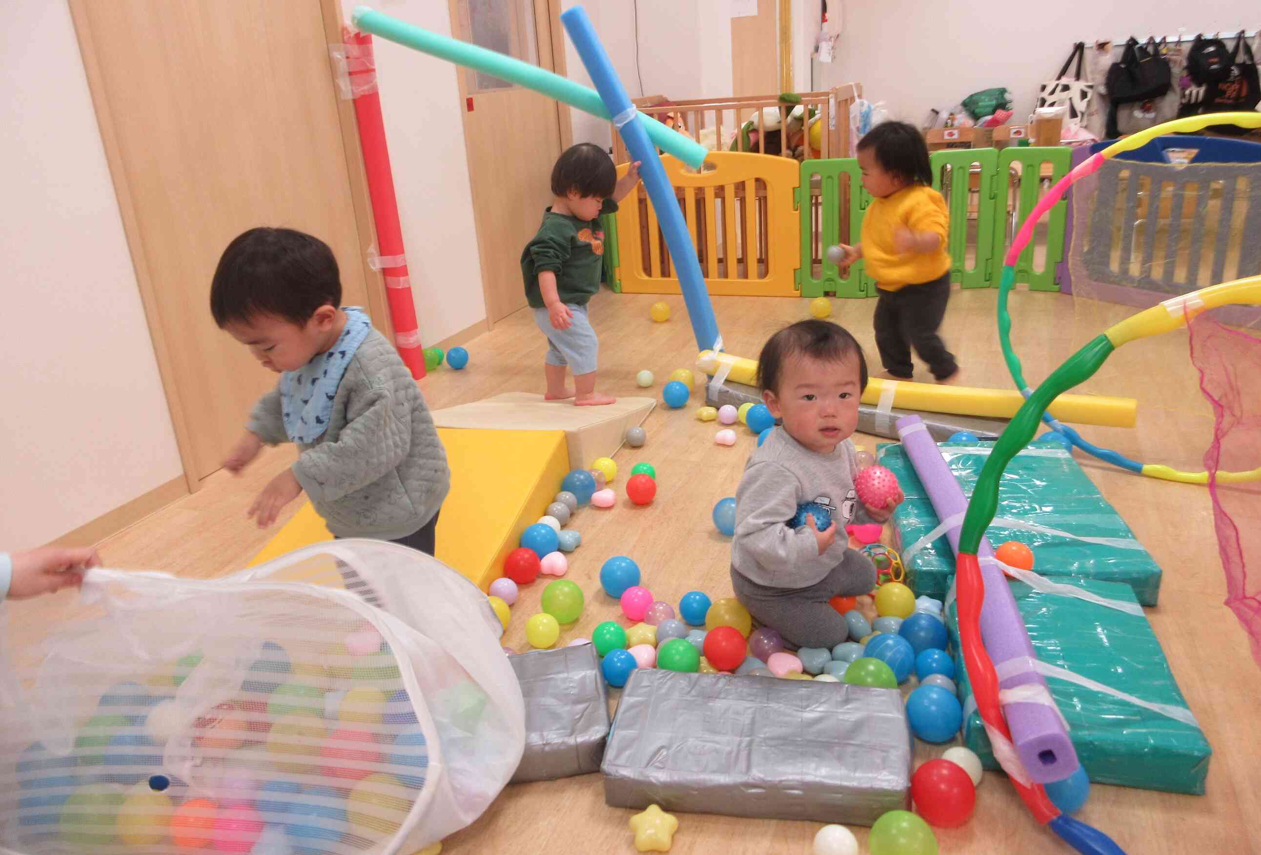 片付けまで楽しくできたねっ！