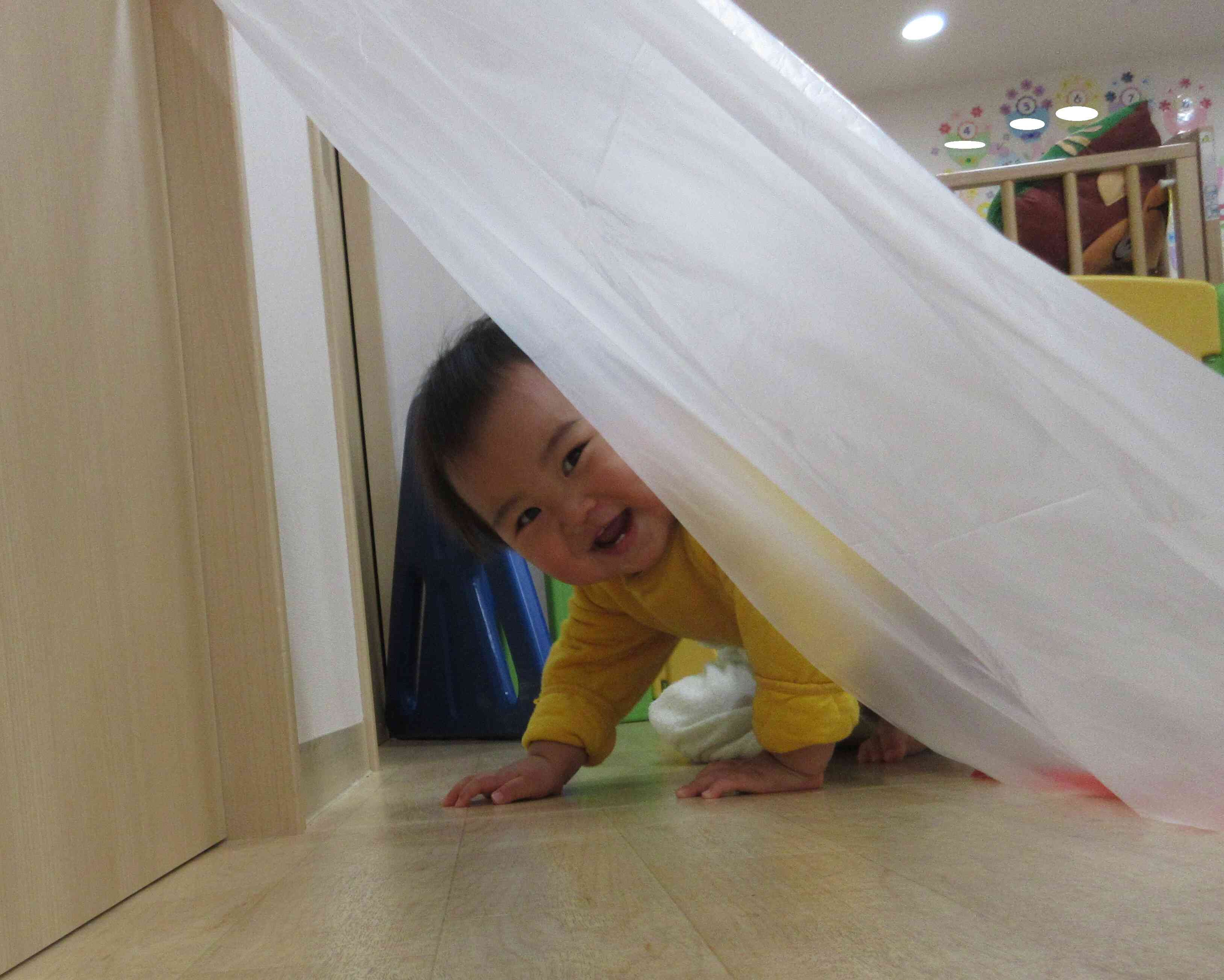 トンネルの中に入ってみよう！