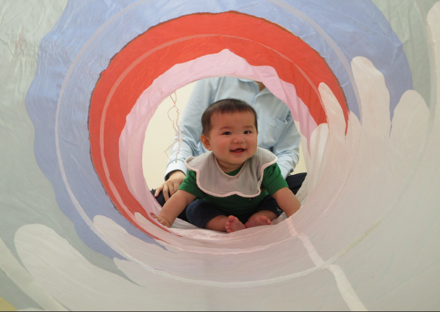 いないいないばあっ！トンネルの先には・・・！