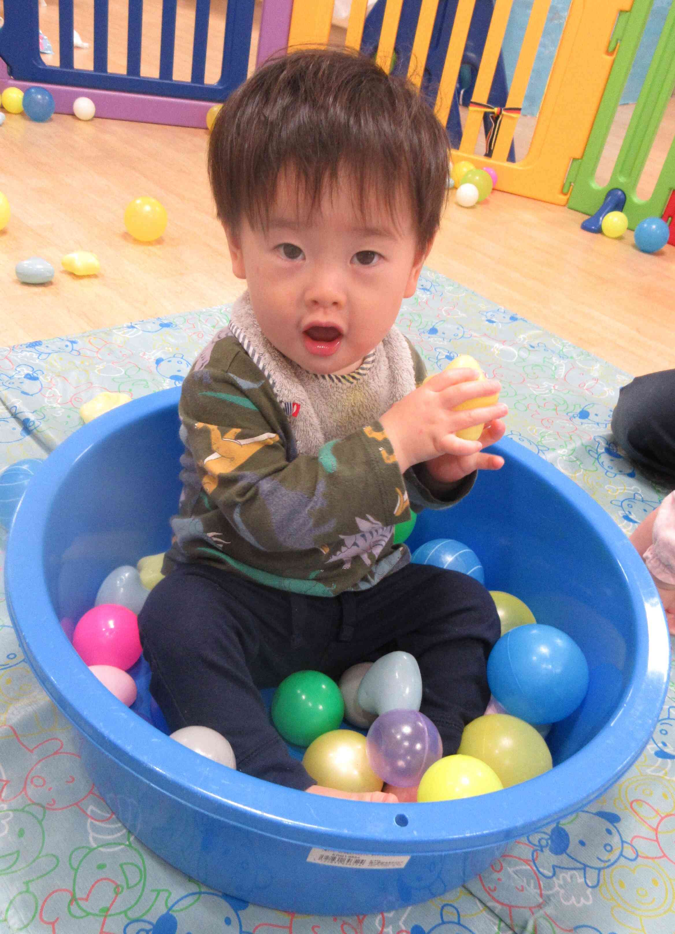 ボールいっぱい！