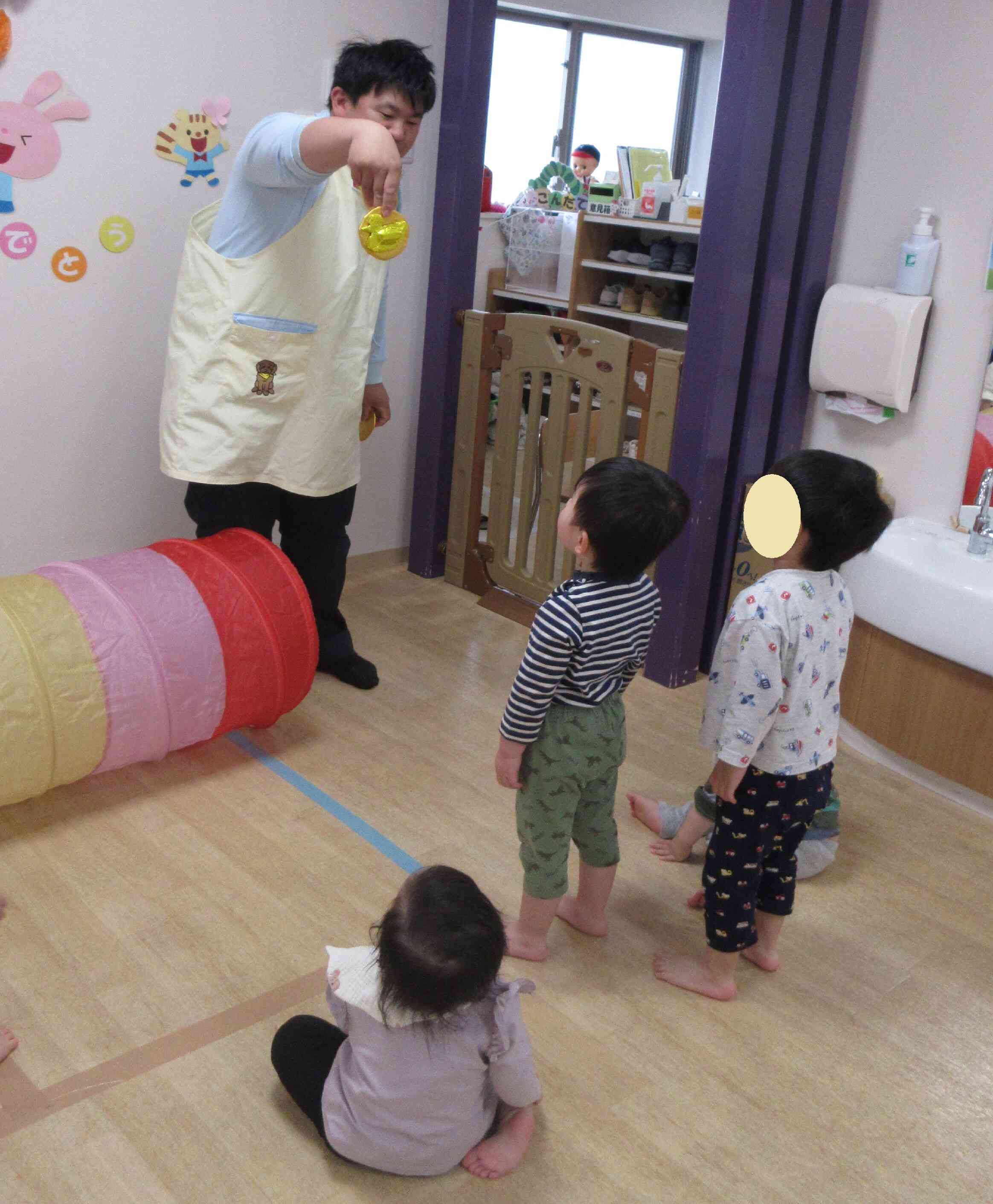 進級トンネルをくぐって、大きくなるぞ～！