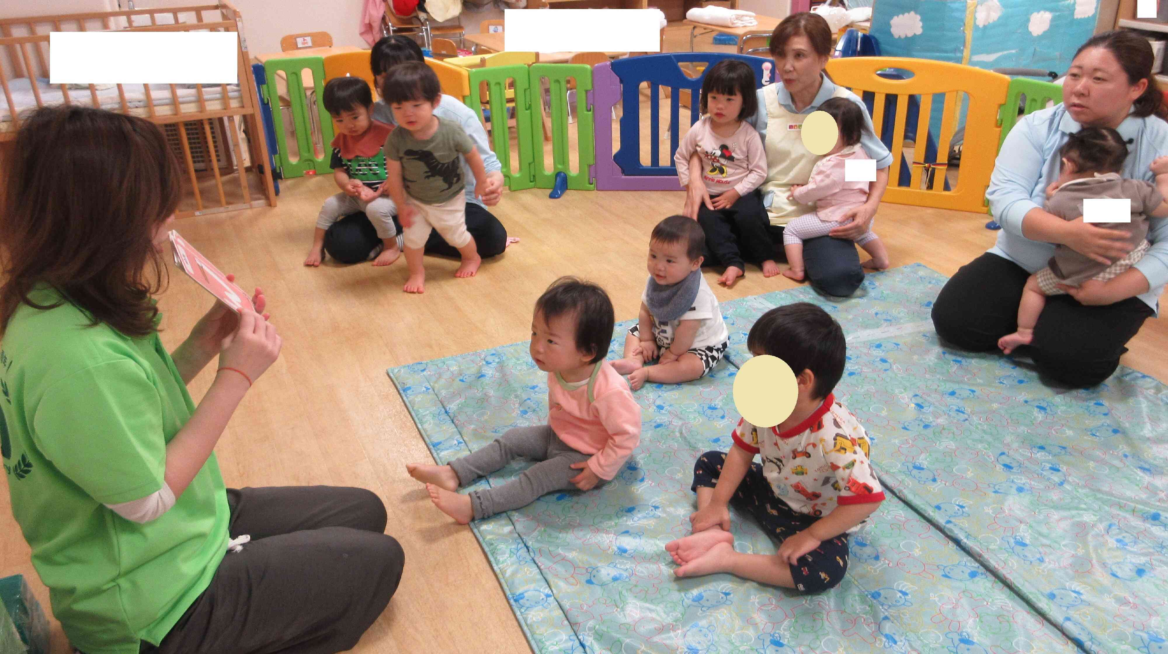 GW明けの保育は英語の日でした♪