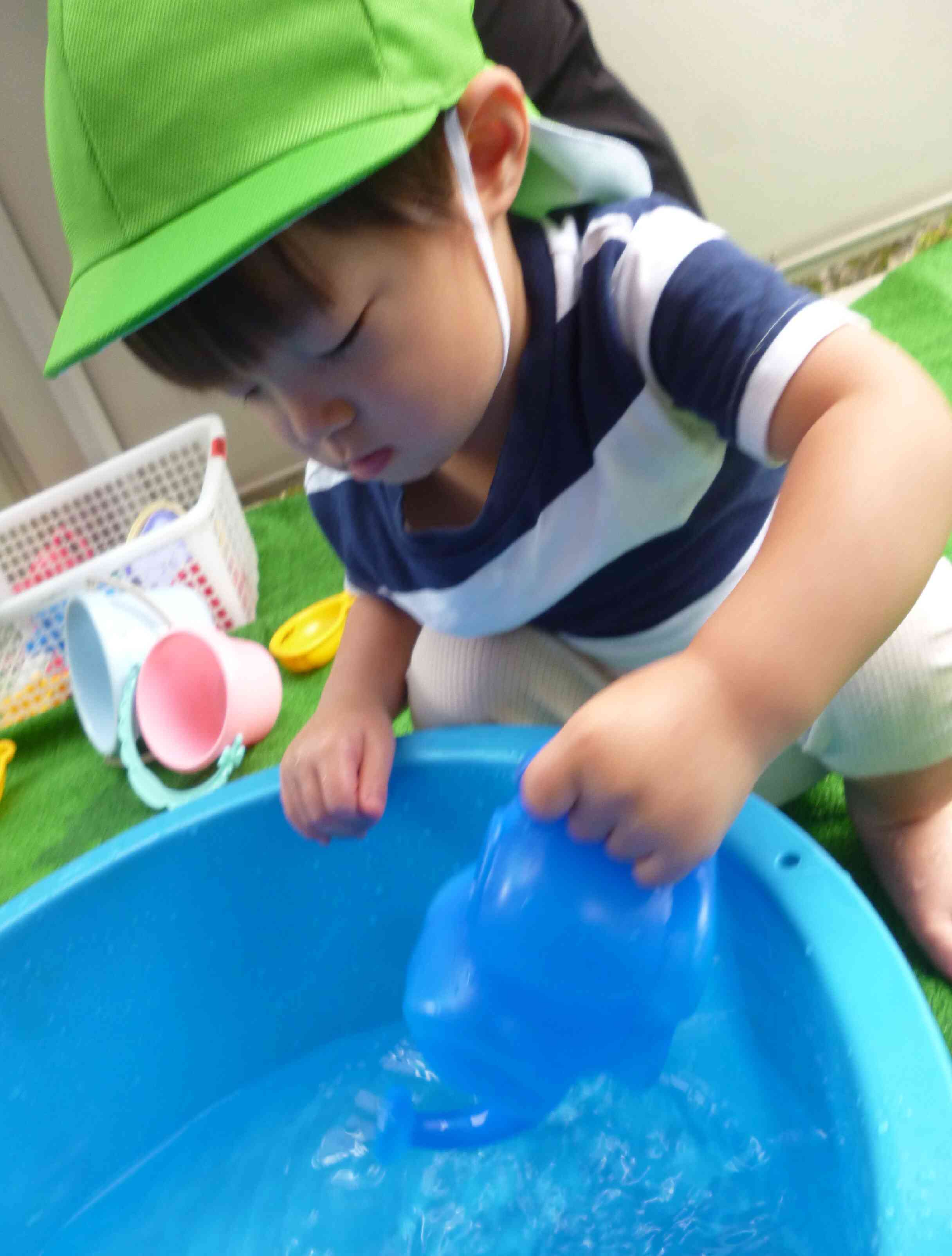 お水遊び楽しい！！